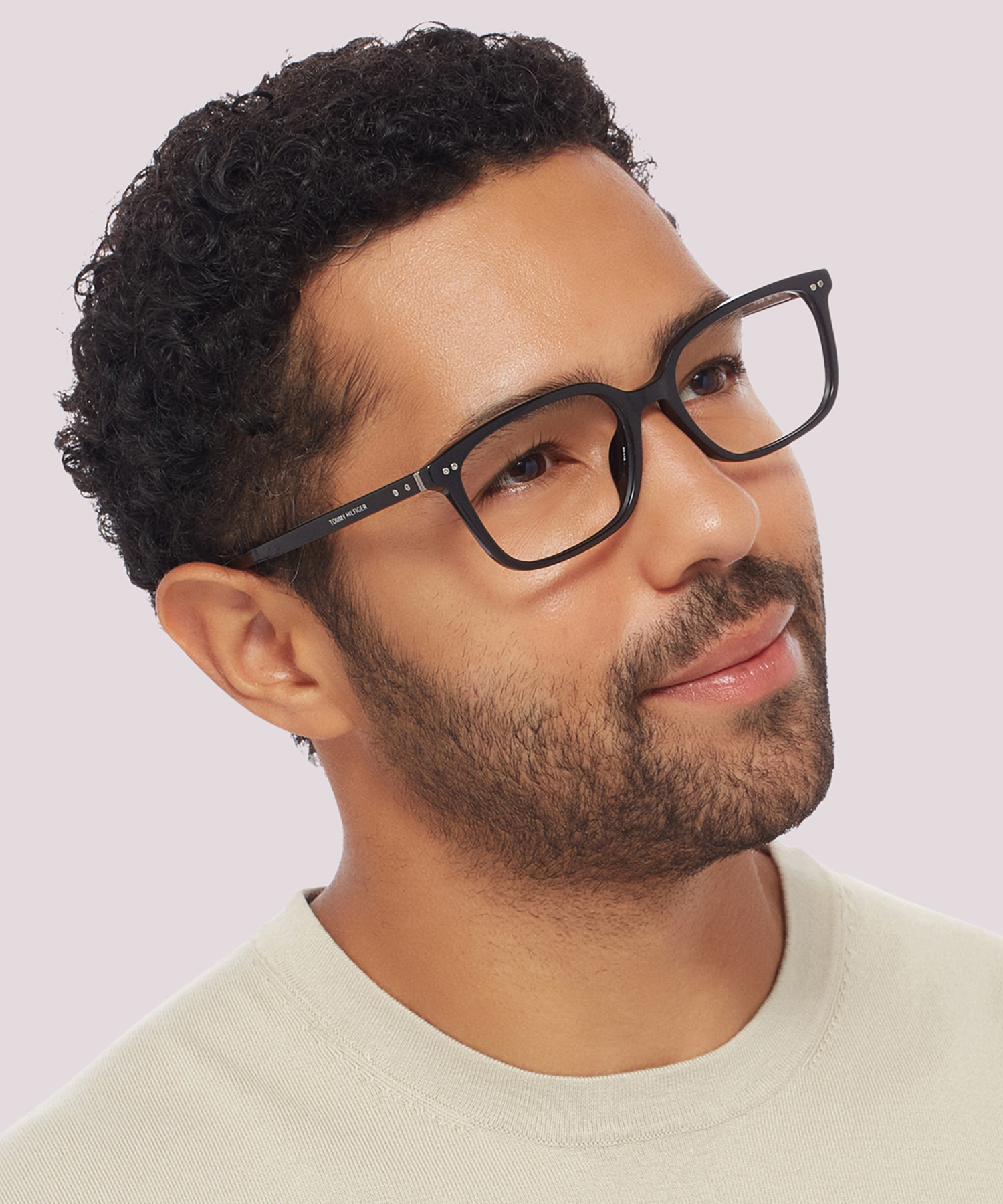 TH 1870/F Black AcetateEyeglass Frames for Men for Glasses Direct