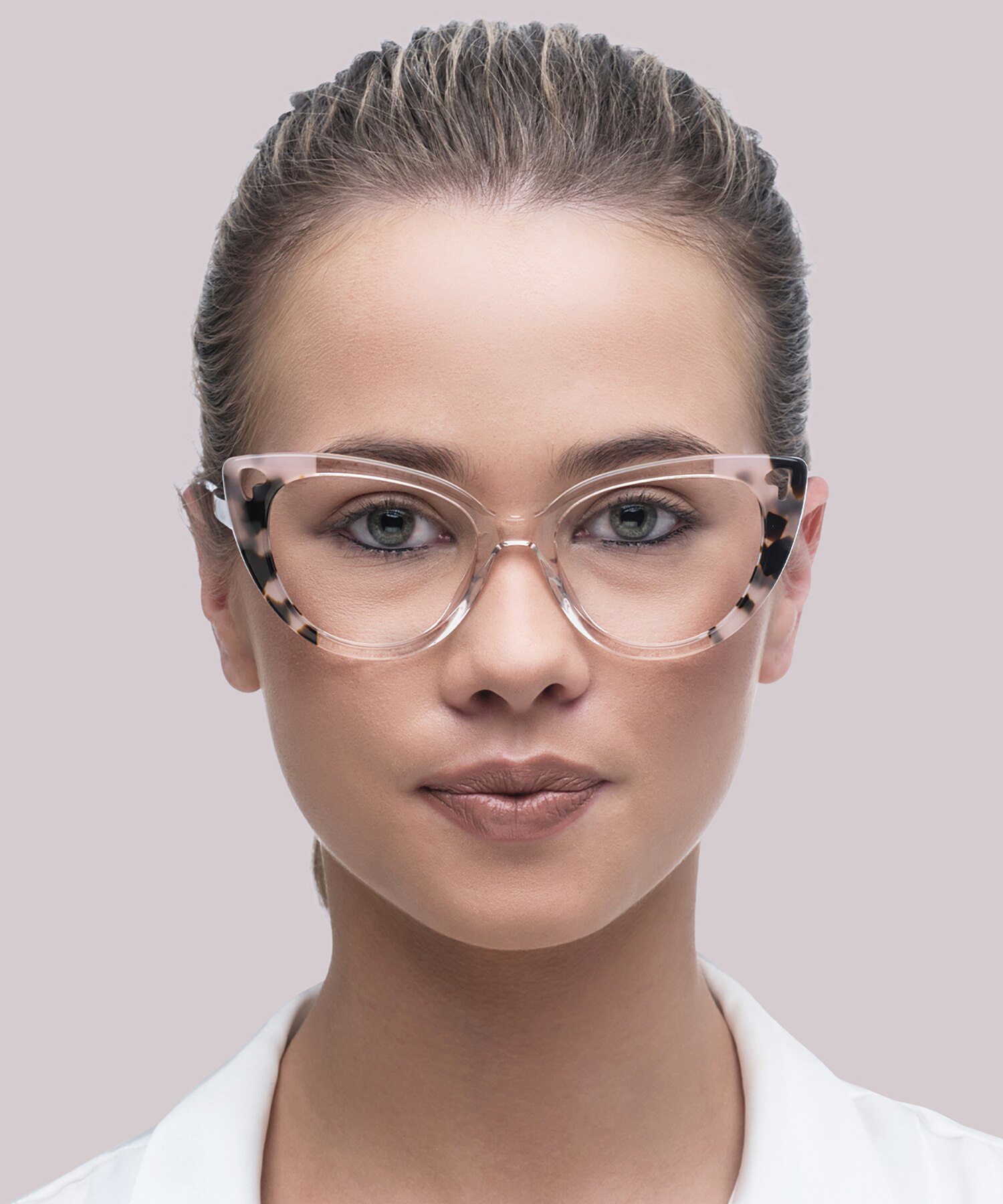 Holly Nude & Havana AcetateEyeglass Frames for Women for Glasses Direct