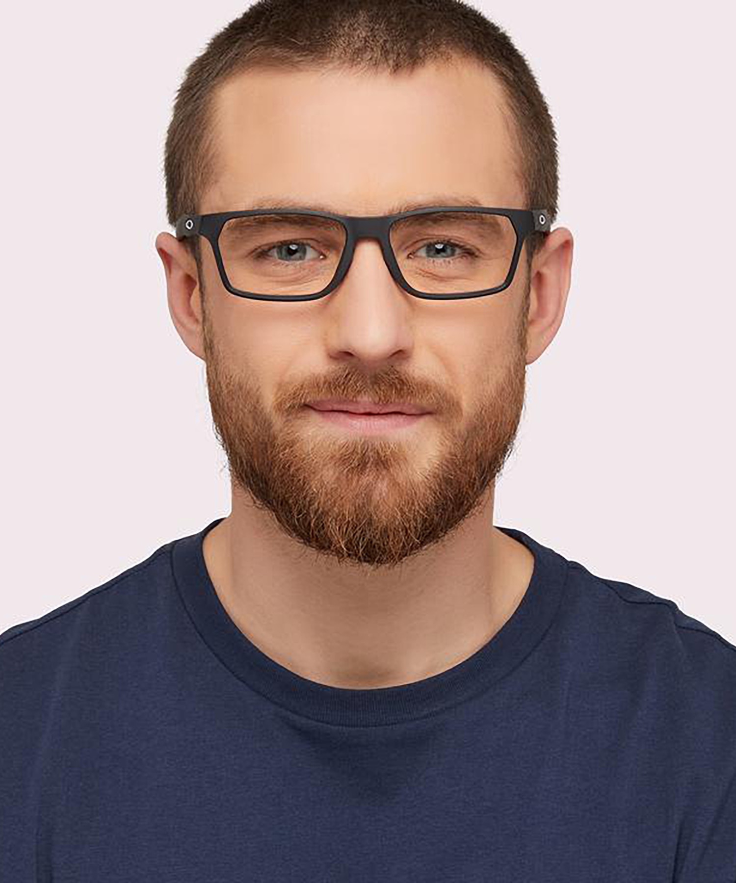 Hex Jector Satin Black PlasticEyeglass Frames for Men for Glasses Direct