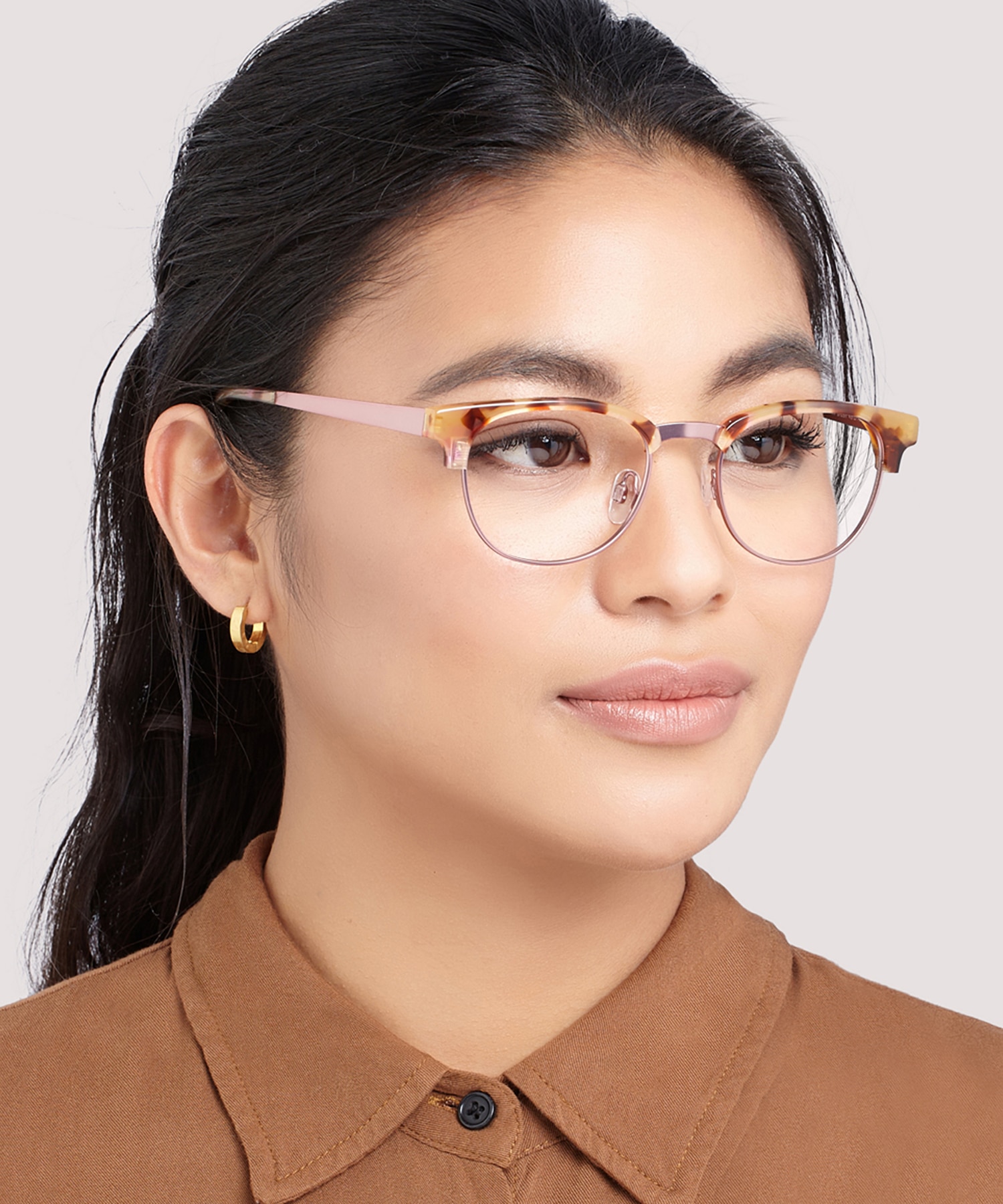 Alex Blush MetalEyeglass Frames for Women for Glasses Direct