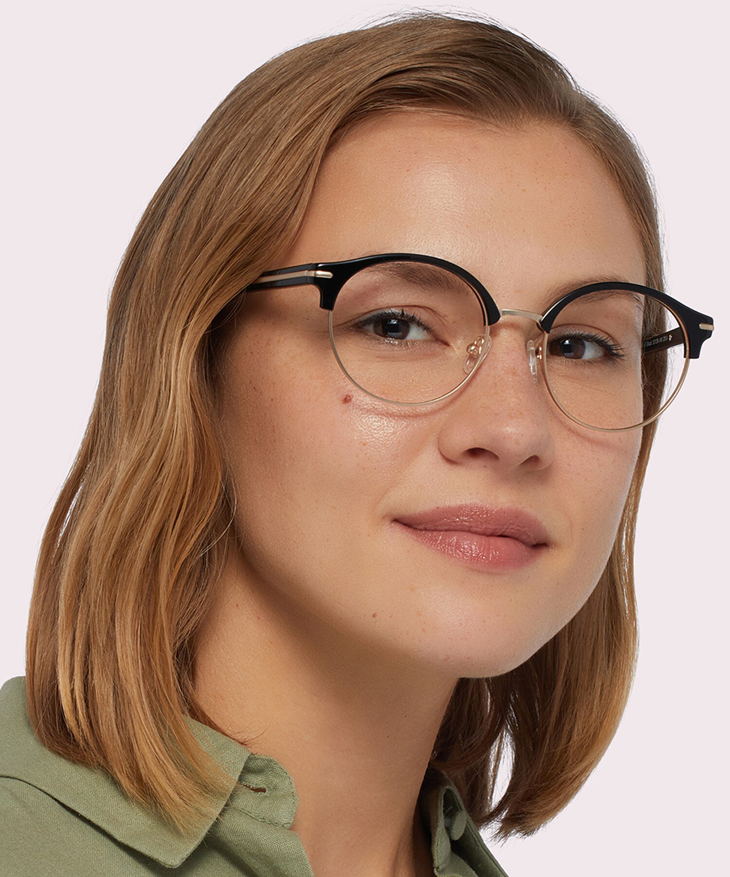Fulwell Black MetalEyeglass Frames for Women for Glasses Direct