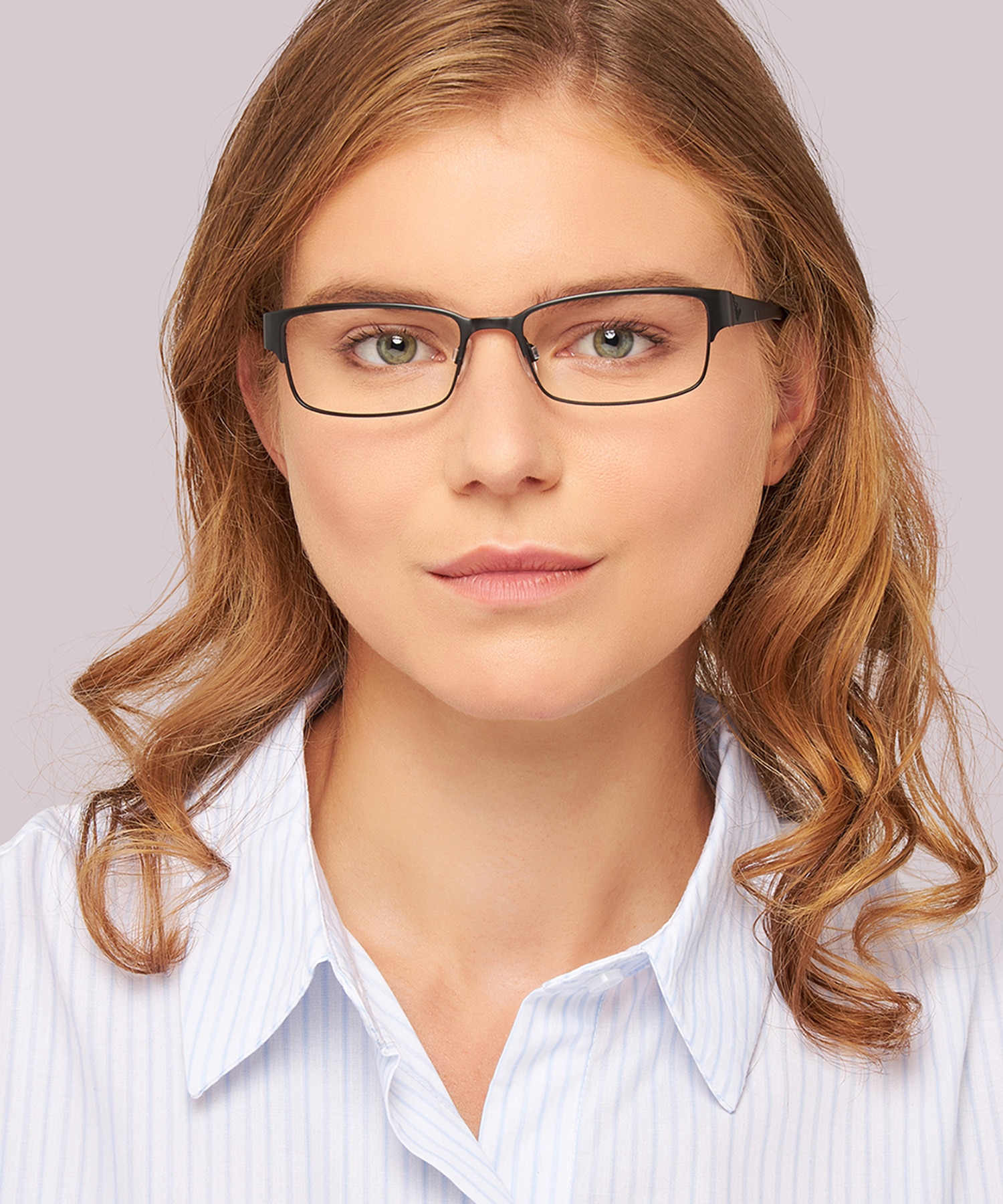 EA1036 Matte Black MetalSunglass Frames for Women for Glasses Direct