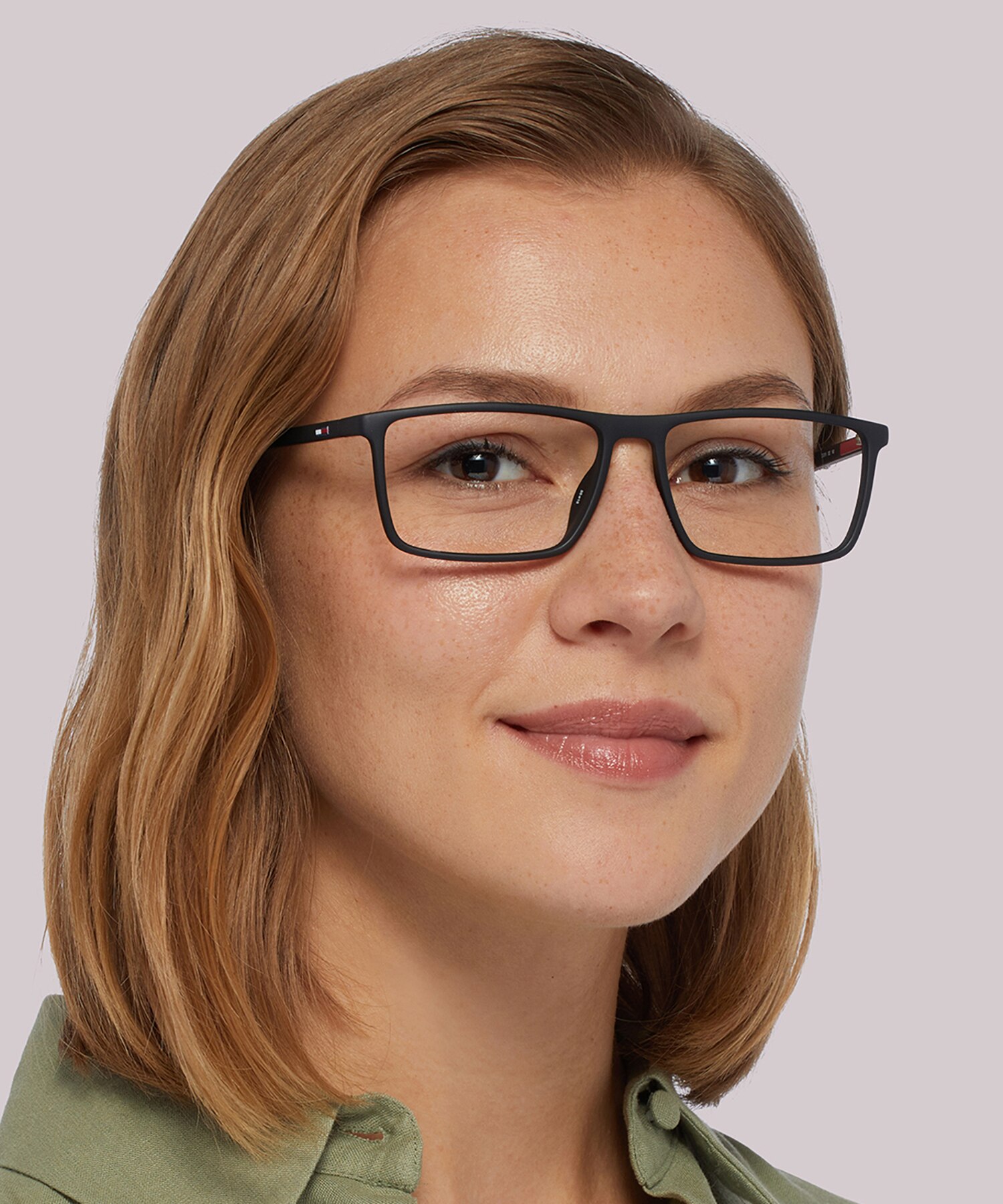 TJ 0019 Black PlasticEyeglass Frames for Women for Glasses Direct