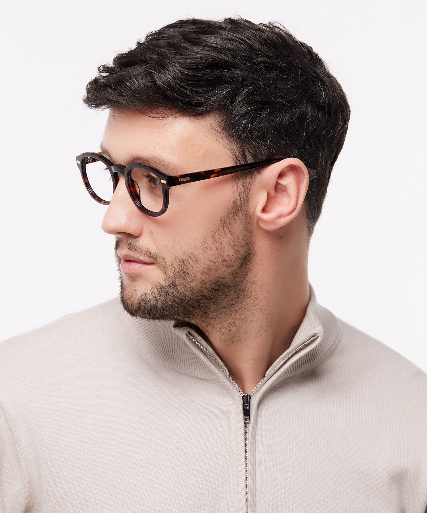 Keanu Havana AcetateEyeglass Frames for Men for Glasses Direct