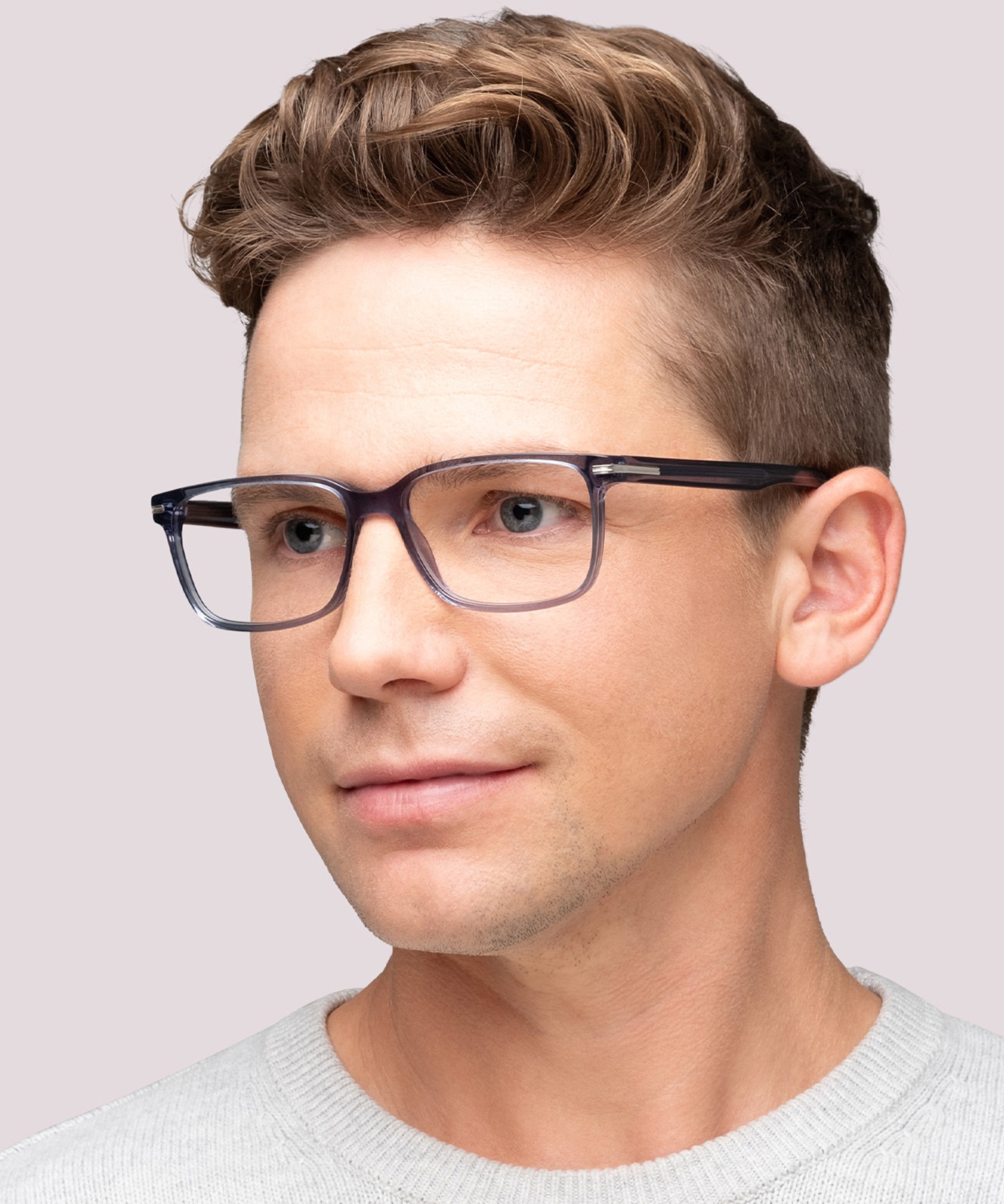 BOSS 1511 Dark Blue AcetateEyeglass Frames for Men for Glasses Direct