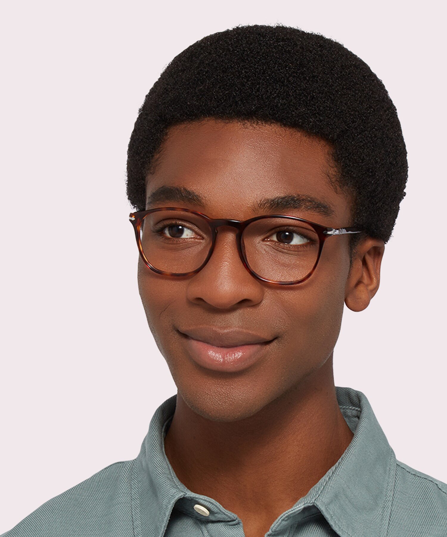 PO3007VM Havana AcetateEyeglass Frames for Men for Glasses Direct