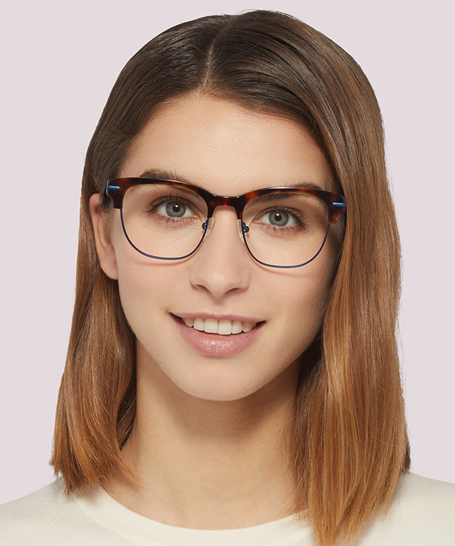 Greenford Havana MetalEyeglass Frames for Women for Glasses Direct
