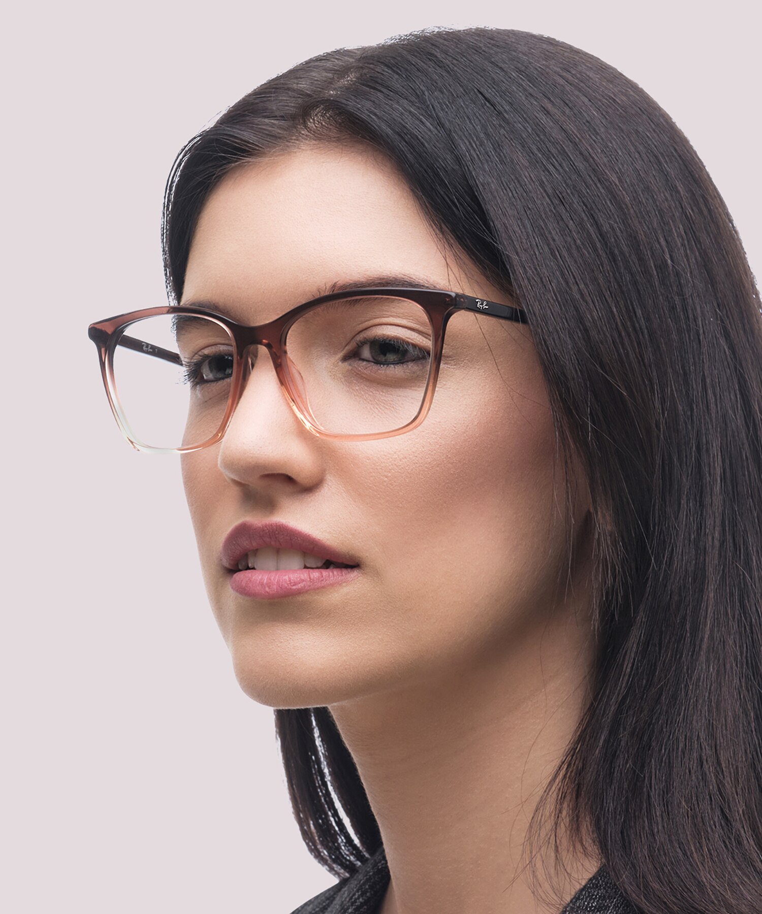 RB5422 Optics Brown & Orange AcetateEyeglass Frames for Women for Glasses Direct