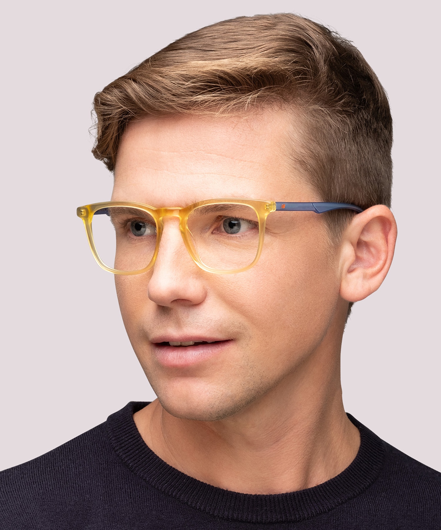 NB4164 Yellow AcetateSunglass Frames for Men for Glasses Direct