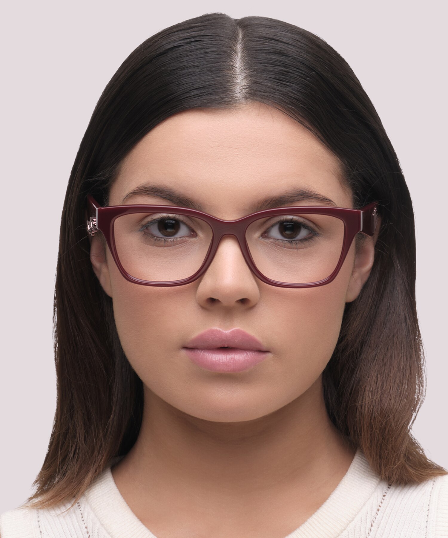 DG3370 Bordeaux AcetateEyeglass Frames for Women for Glasses Direct
