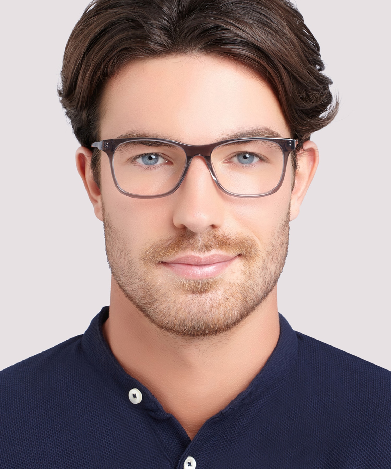Hunter Grey AcetateEyeglass Frames for Men for Glasses Direct