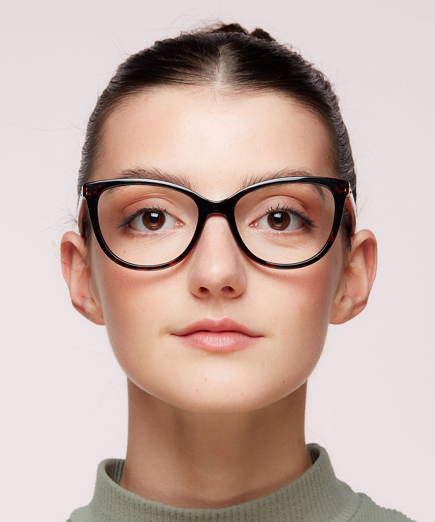 PLD D504 Tortoise PlasticEyeglass Frames for Women for Glasses Direct
