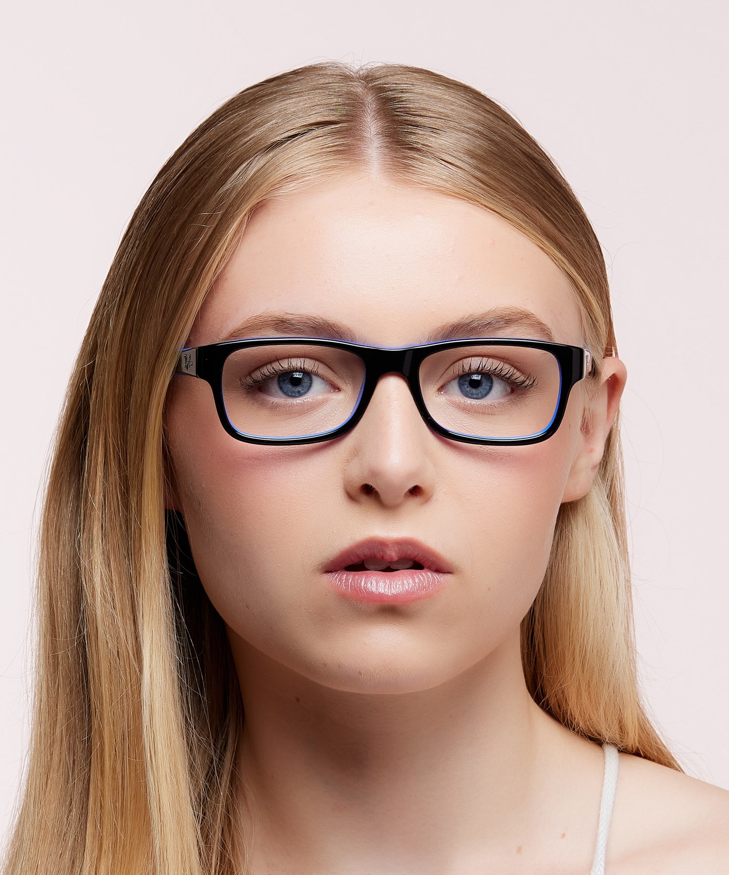 RB5268 Black On Blue AcetateEyeglass Frames for Women for Glasses Direct