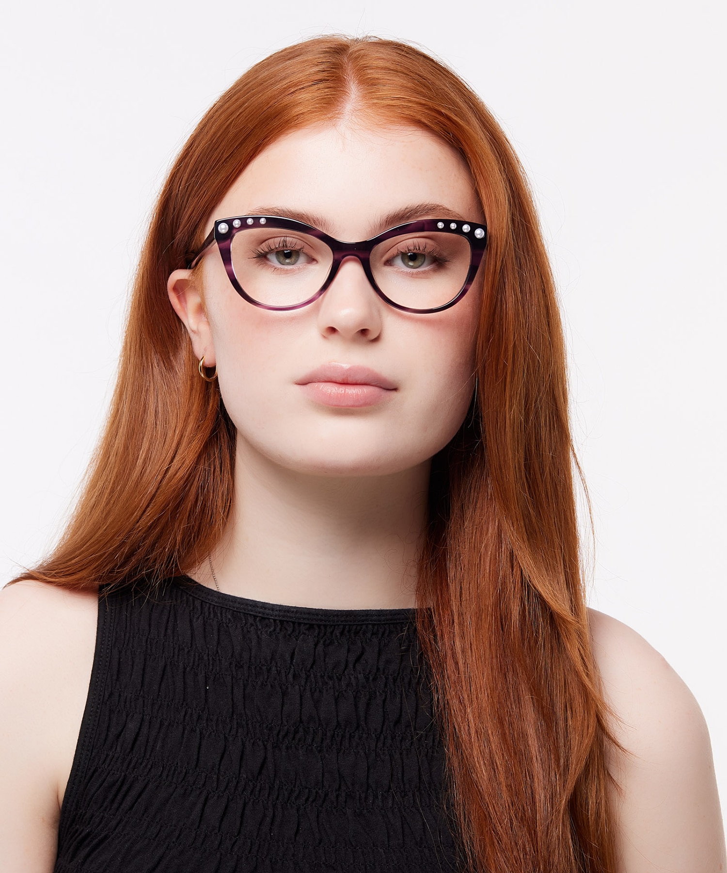 Horn Purple Khloe -  Acetate