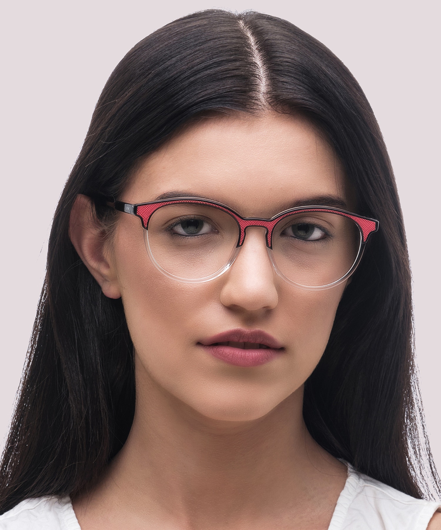 Harrow Red AcetateEyeglass Frames for Women for Glasses Direct