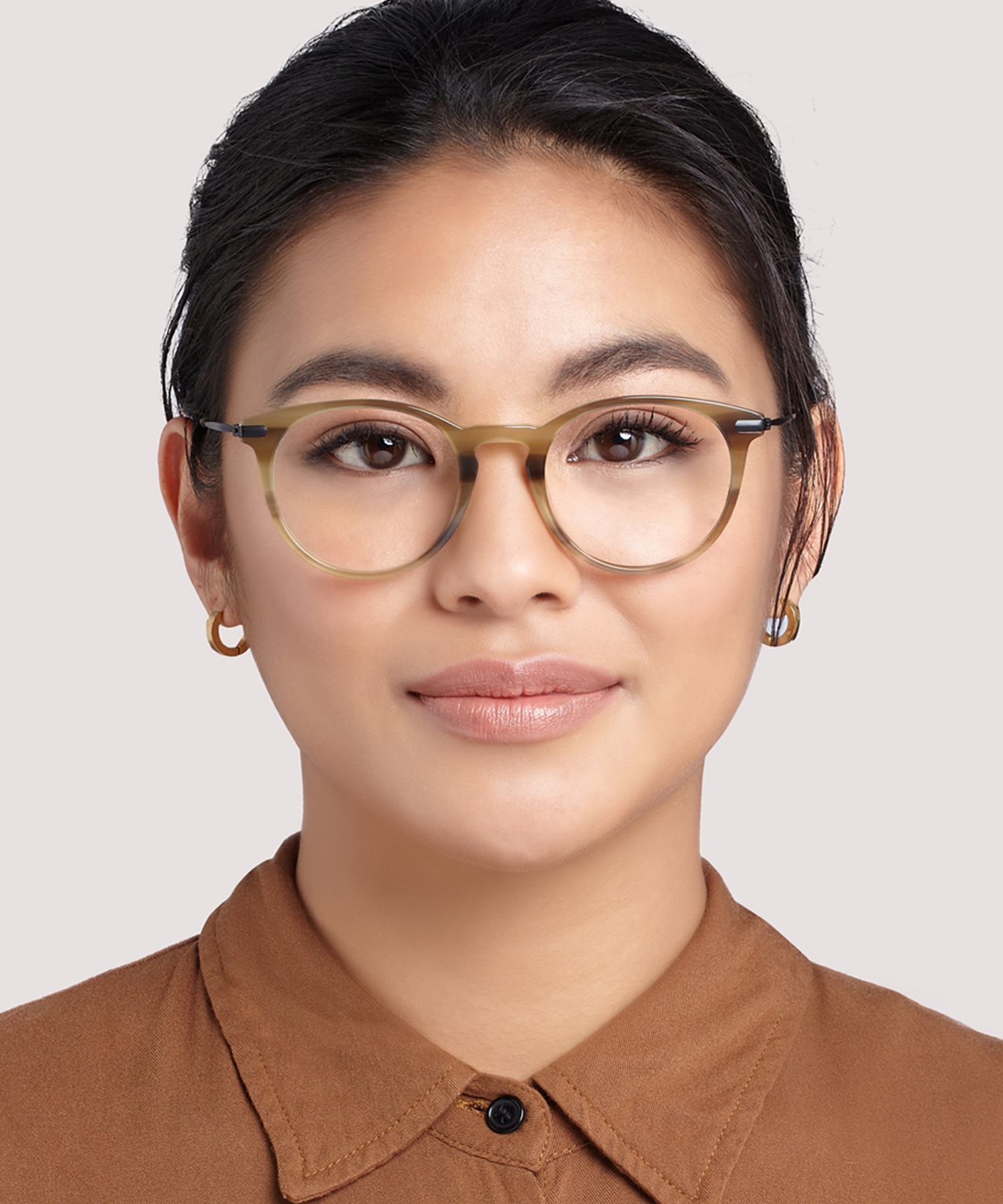 Albion Green Horn AcetateEyeglass Frames for Women for Glasses Direct