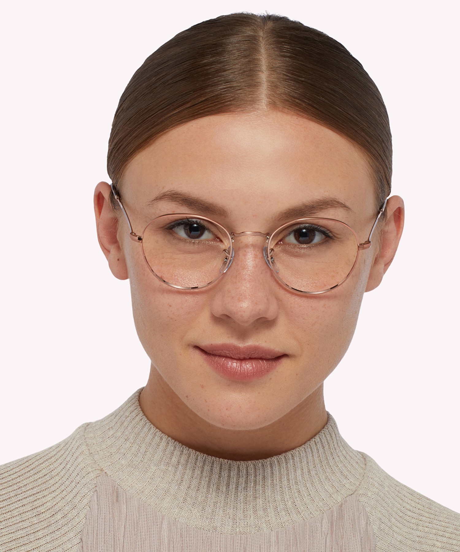 RB3582V Copper MetalEyeglass Frames for Women for Glasses Direct