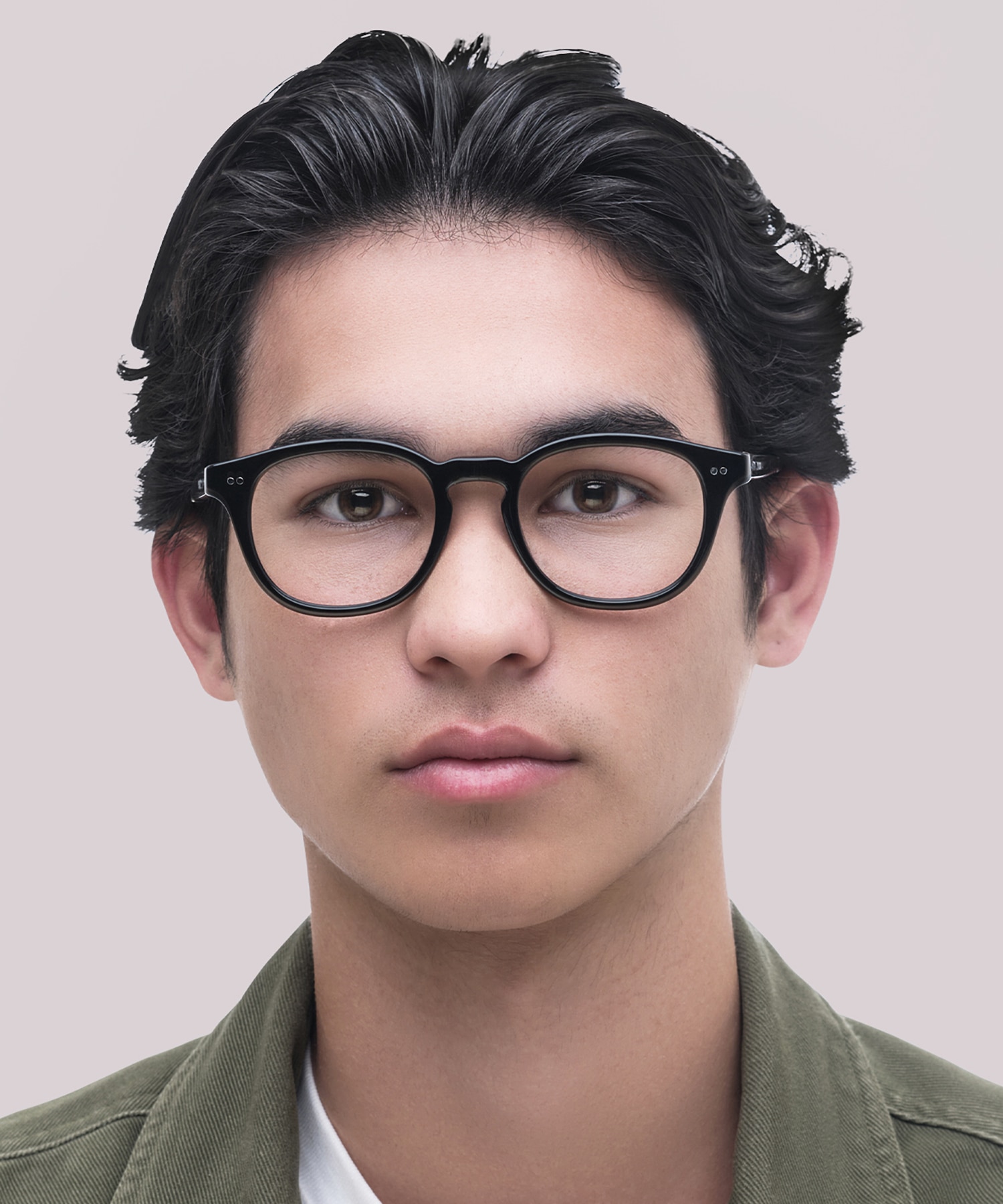 PH2267 Shiny Black AcetateEyeglass Frames for Men for Glasses Direct