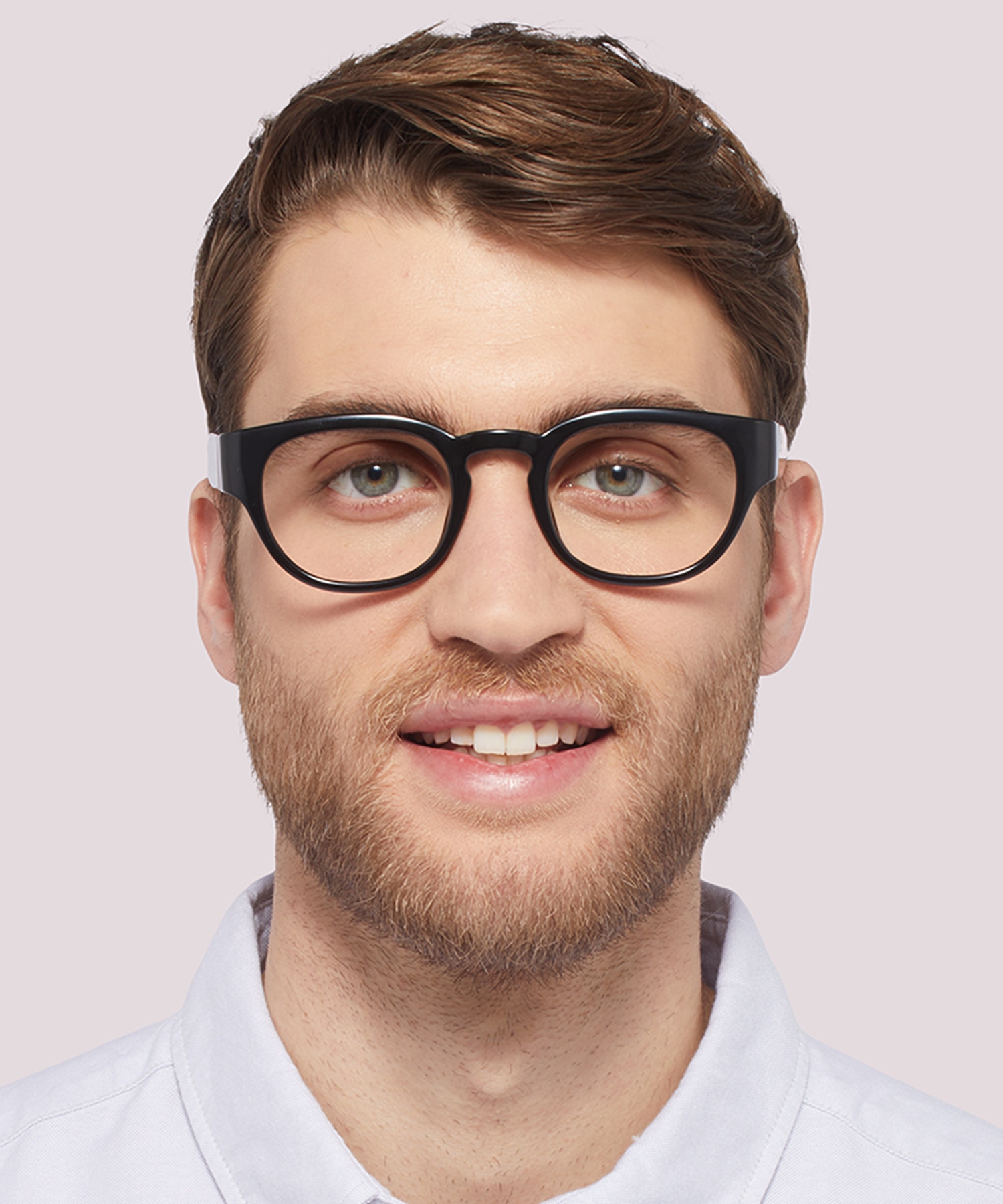 LV 1048 Black PlasticEyeglass Frames for Men for Glasses Direct