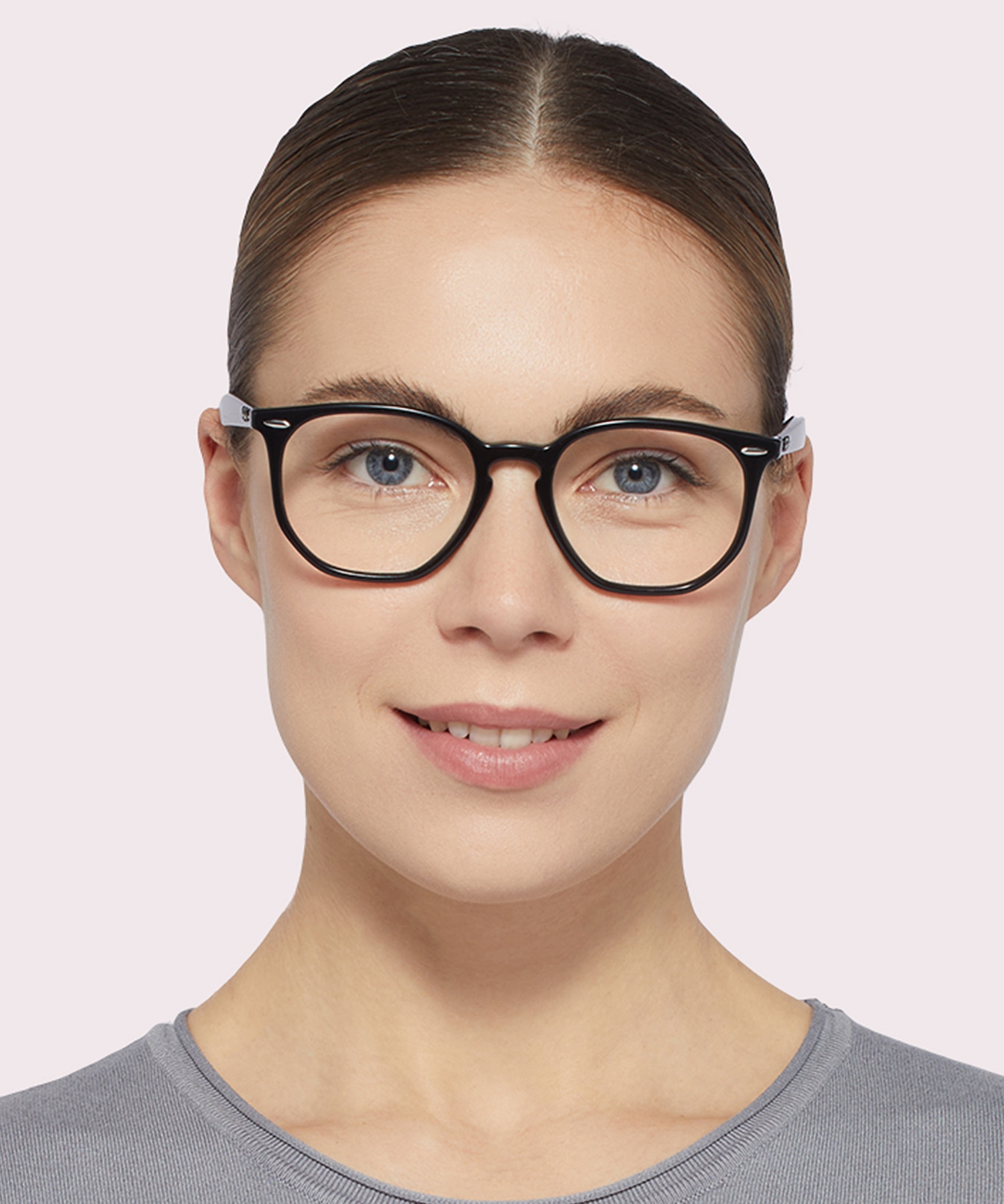 RB7151 Black AcetateEyeglass Frames for Women for Glasses Direct