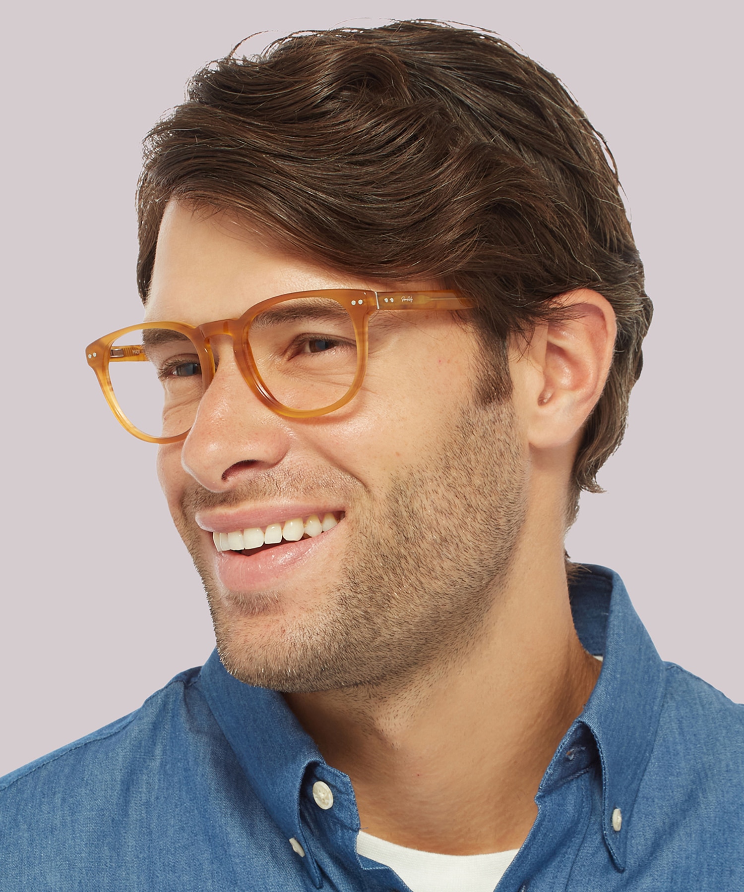 ZERONINE Honey AcetateEyeglass Frames for Men for Glasses Direct