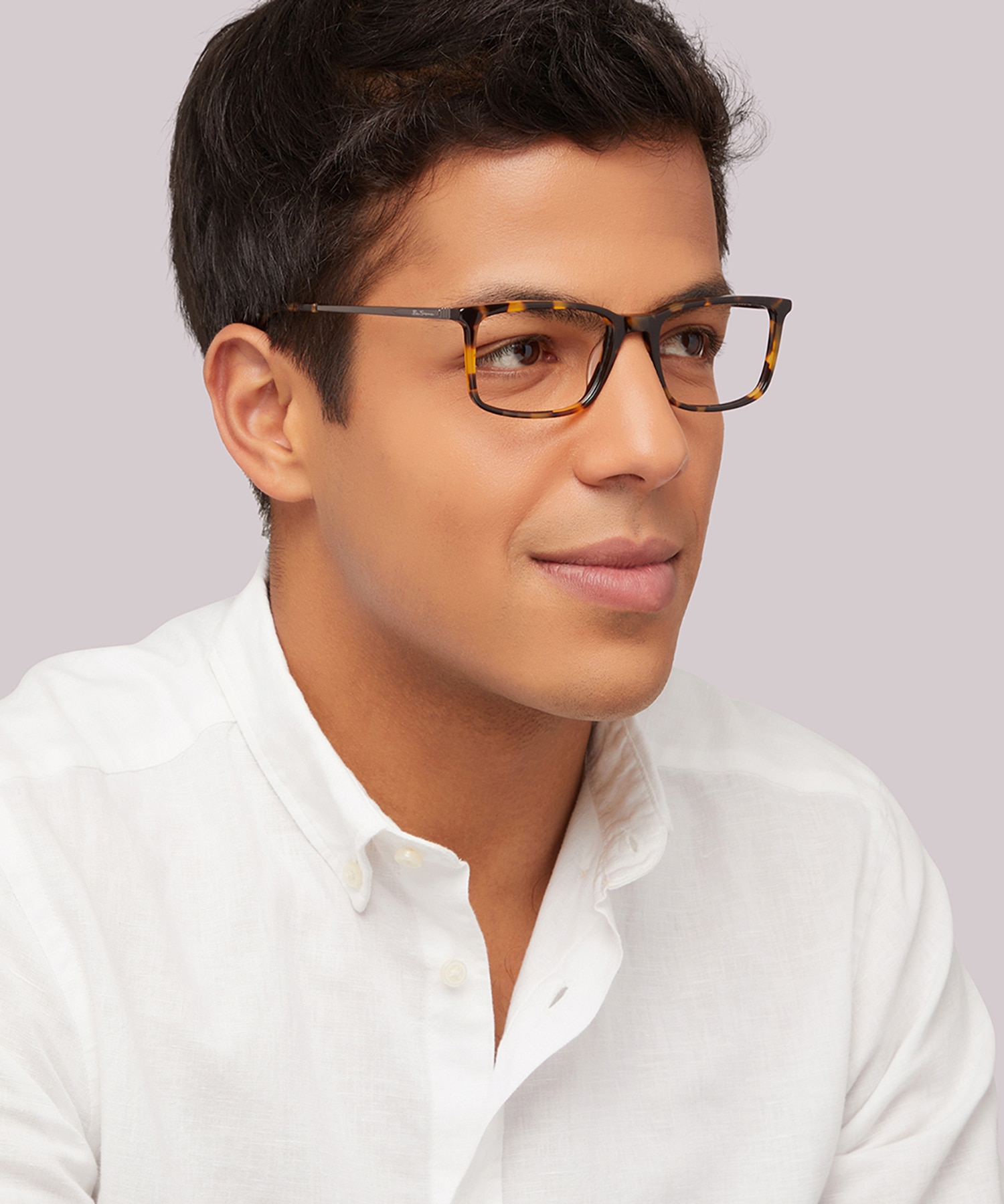 Chester BN Tortoise MetalEyeglass Frames for Men for Glasses Direct