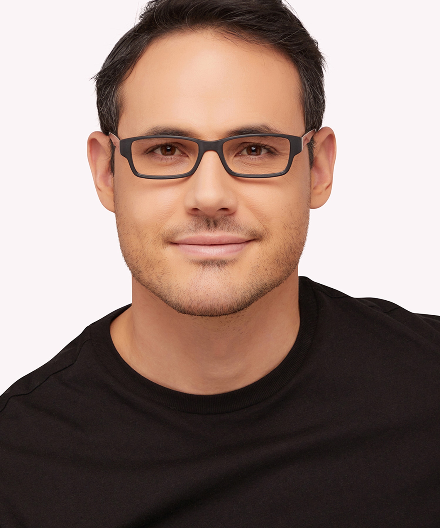 Wren Black & Crystal AcetateEyeglass Frames for Men for Glasses Direct