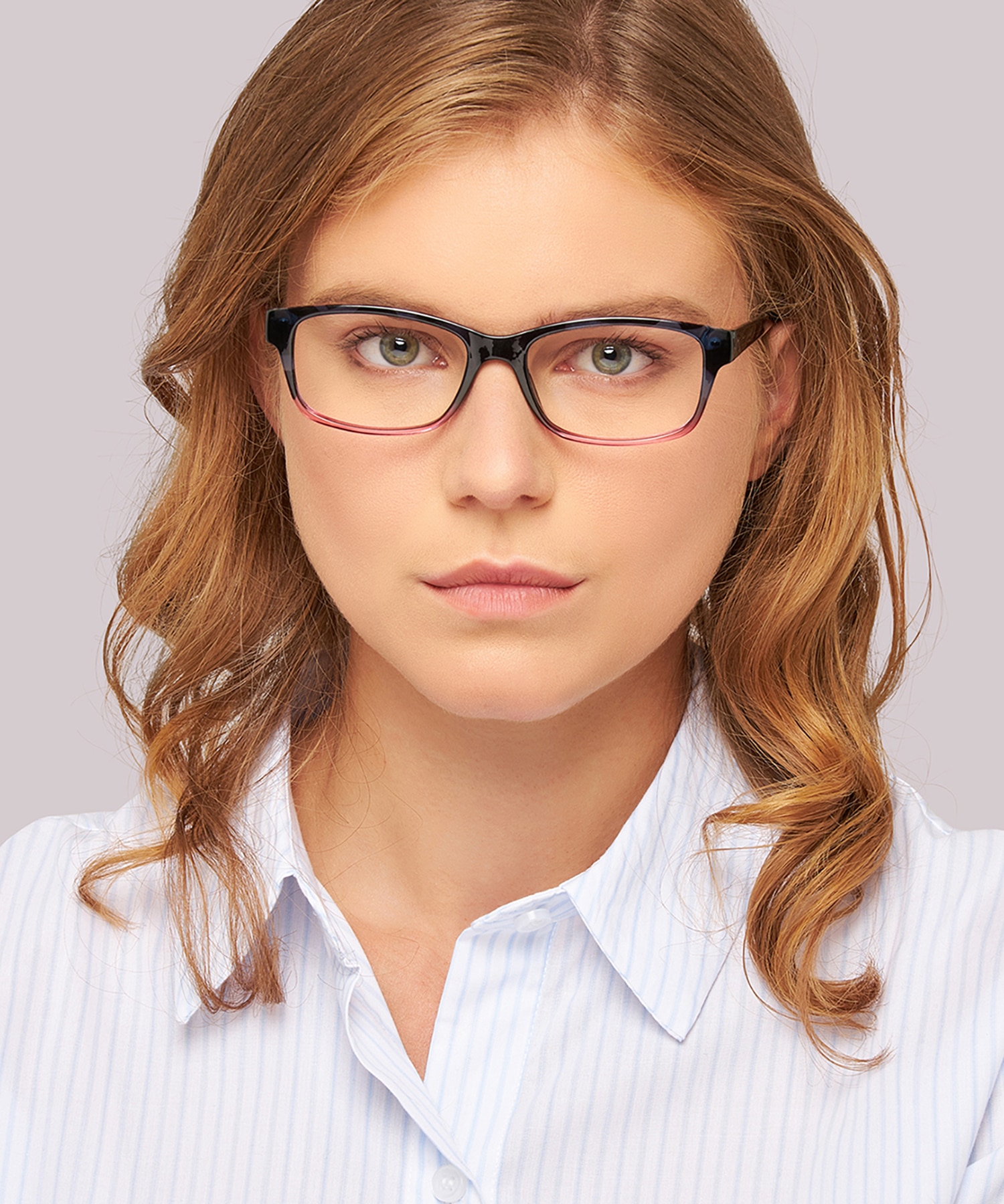 Daisy Blue & Pink PlasticEyeglass Frames for Women for Glasses Direct
