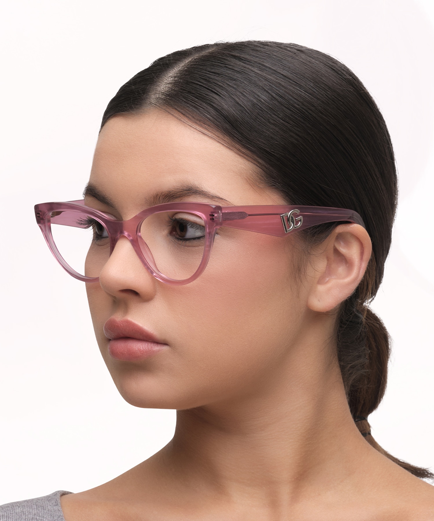 DG3372 Fleur Pink AcetateEyeglass Frames for Women for Glasses Direct