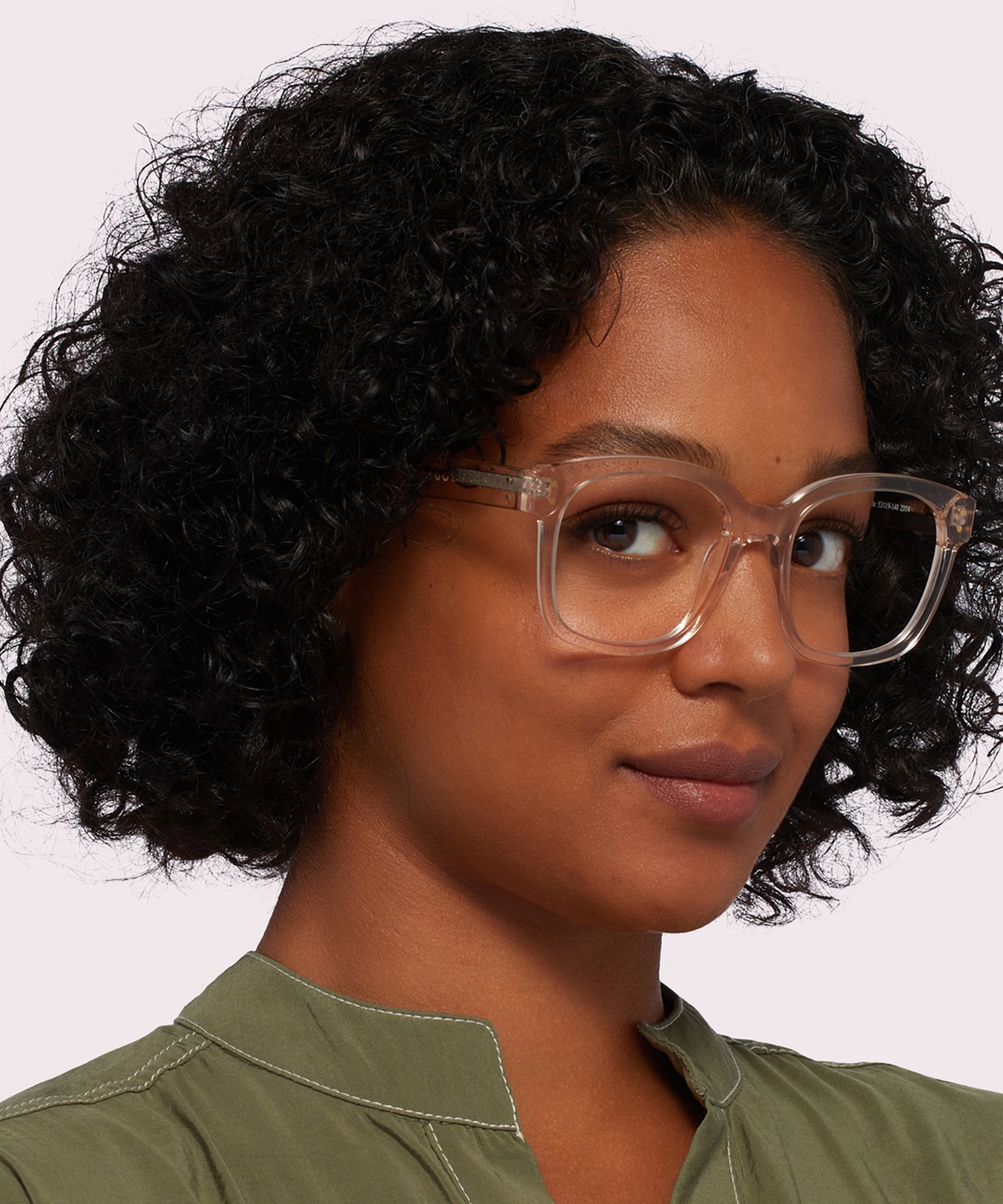 Francis Crystal Nude AcetateEyeglass Frames for Women for Glasses Direct
