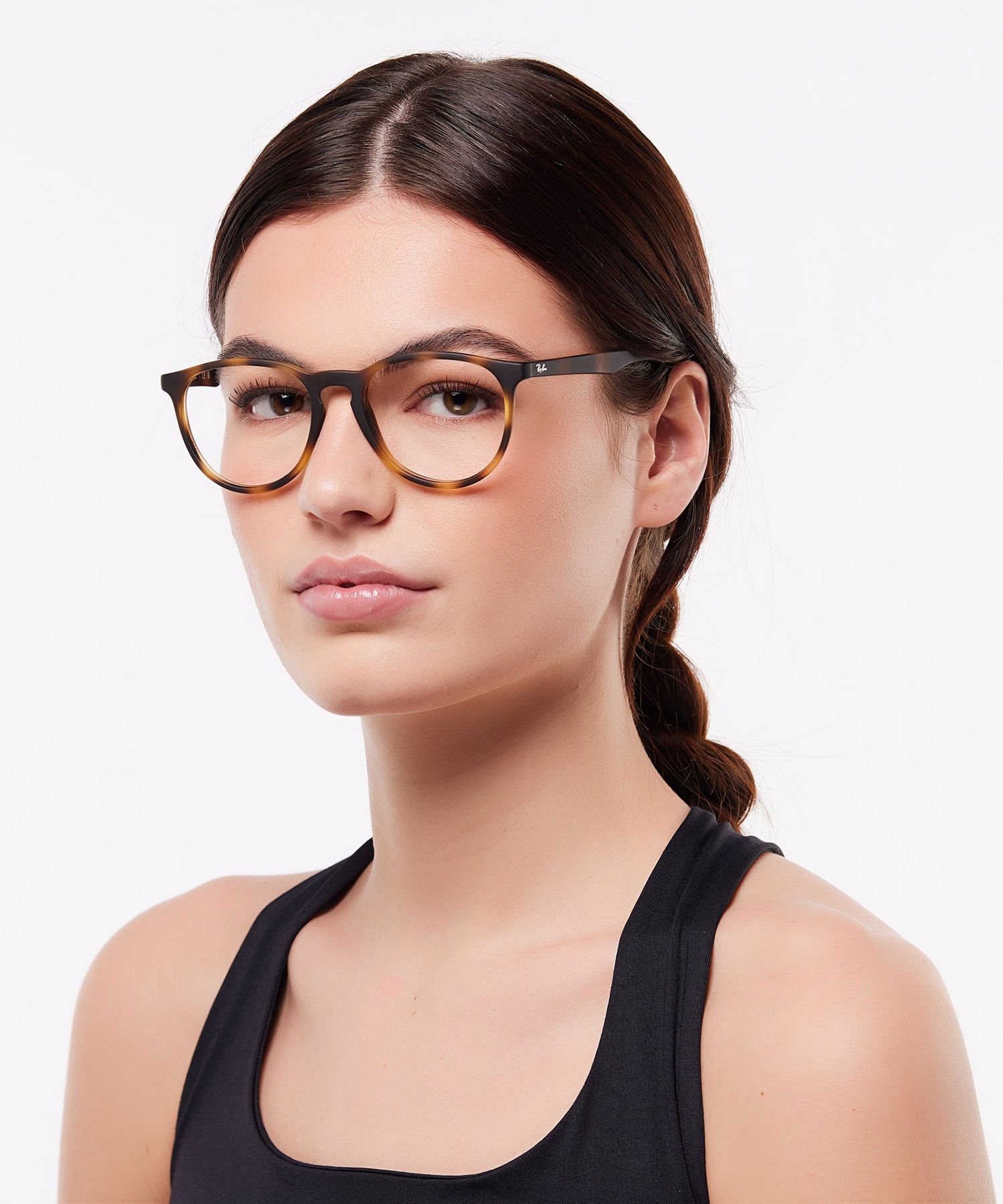 Erika Optics Havana PlasticEyeglass Frames for Women for Glasses Direct