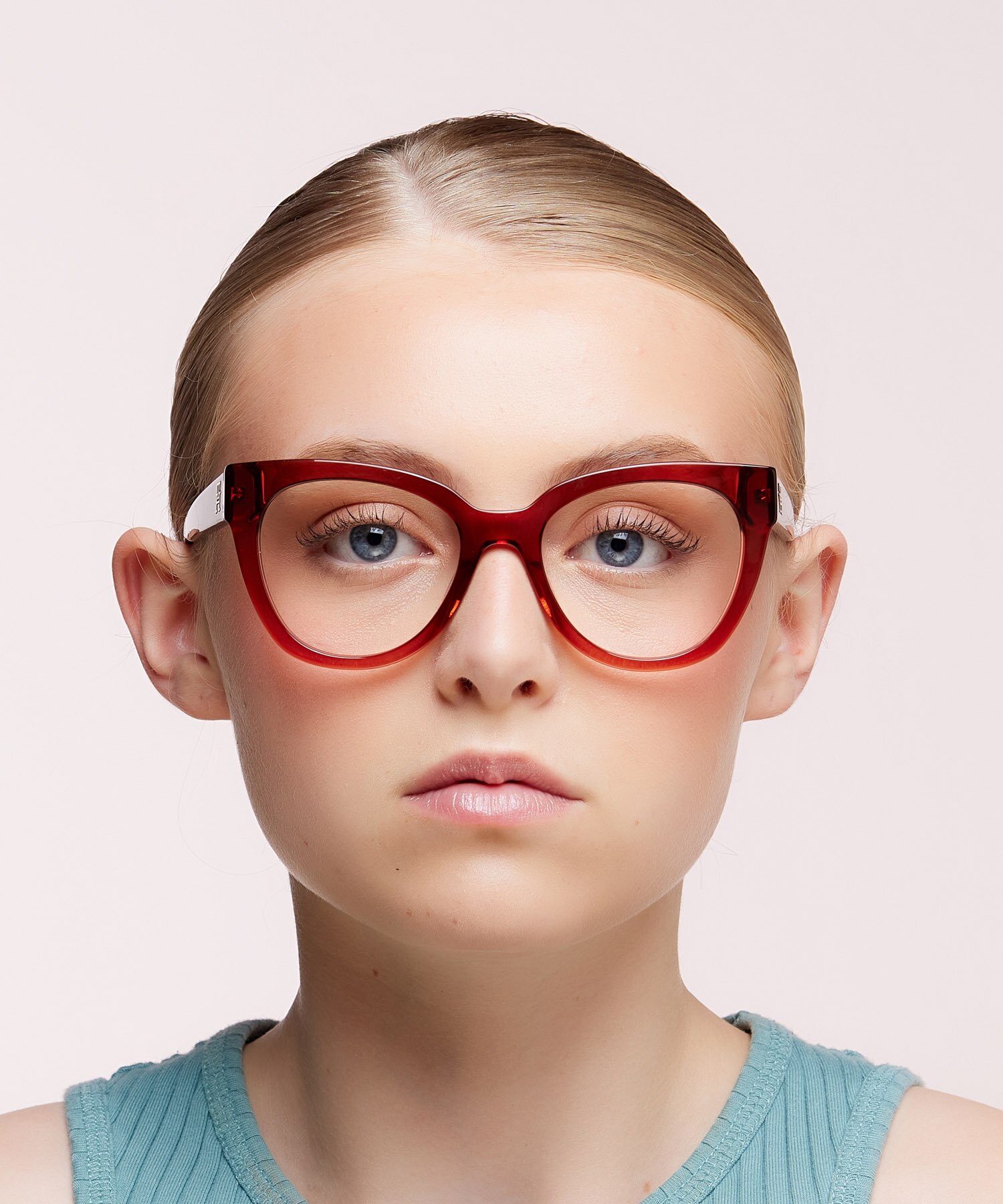 TH 2054 Red AcetateEyeglass Frames for Women for Glasses Direct
