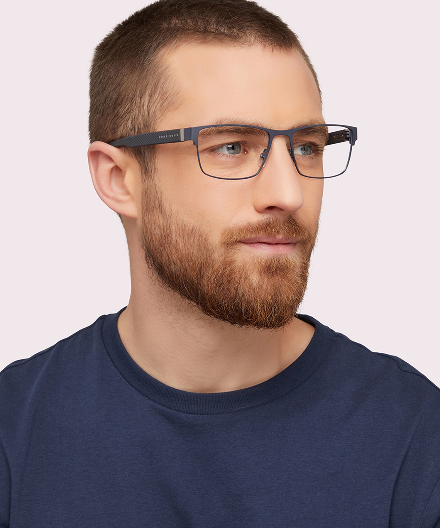 BOSS 1040 Gunmetal MetalEyeglass Frames for Men for Glasses Direct