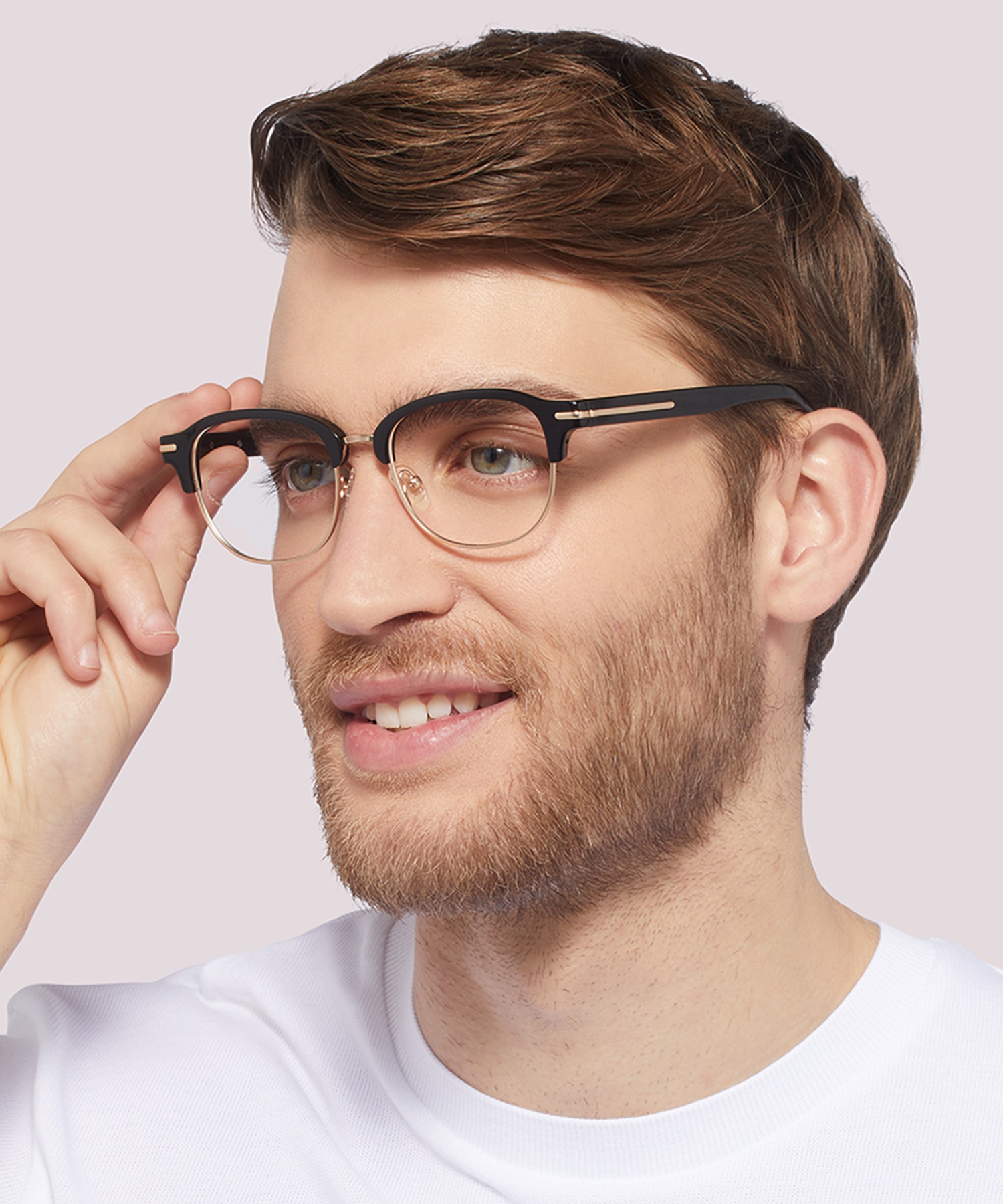 Grange Black MetalEyeglass Frames for Men for Glasses Direct