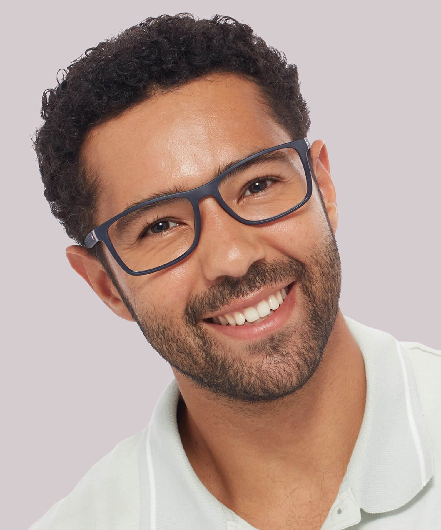 TH 1785 Blue PlasticEyeglass Frames for Men for Glasses Direct
