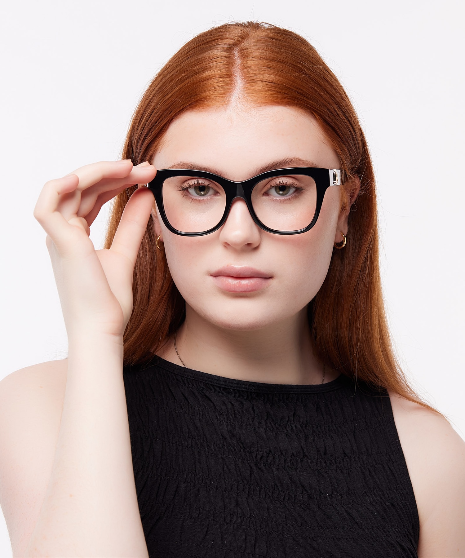 BE2388 Black AcetateEyeglass Frames for Women for Glasses Direct