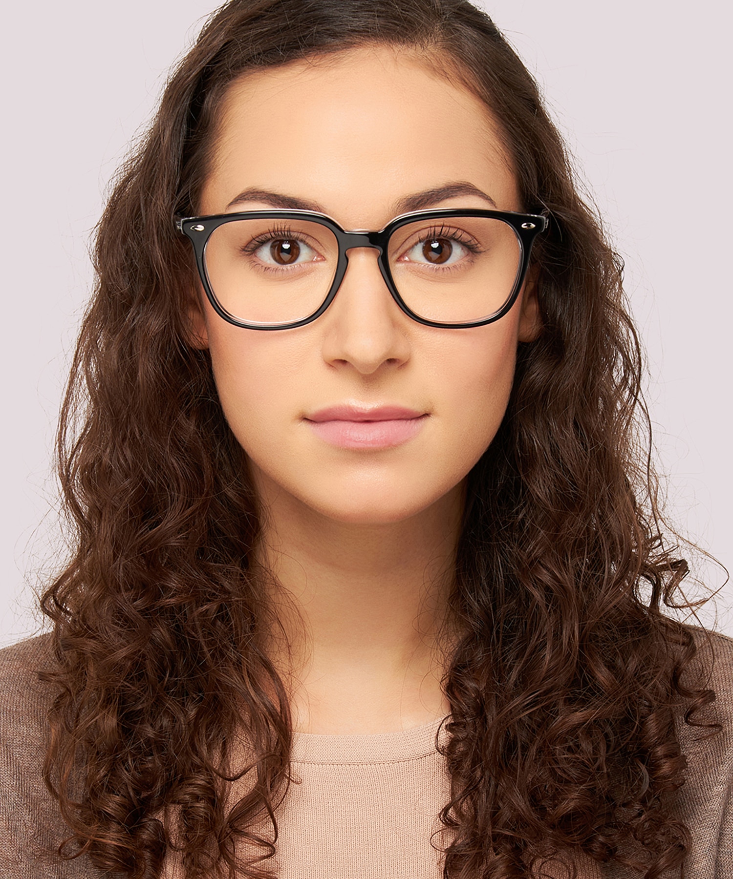 RB4362V Black On Transparent AcetateEyeglass Frames for Women for Glasses Direct