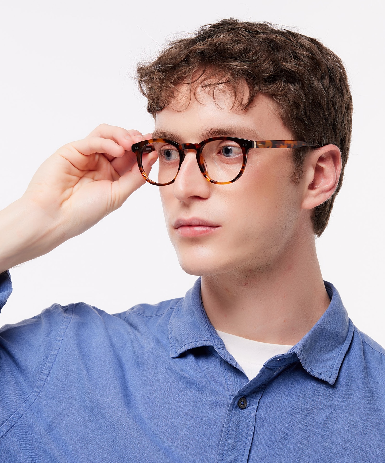 Reggie Havana AcetateEyeglass Frames for Men for Glasses Direct