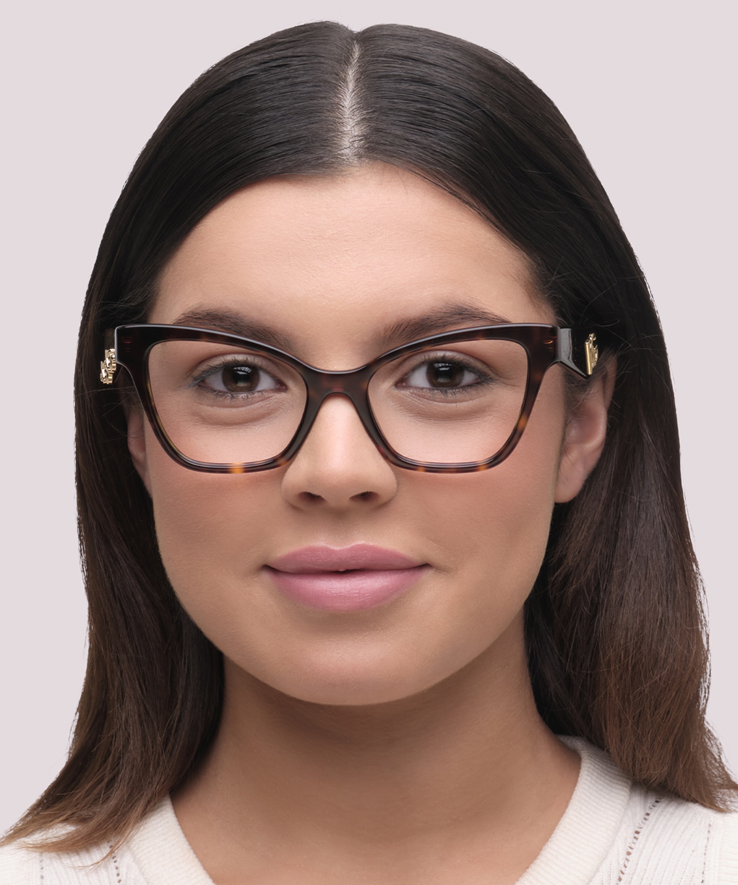 DG3369 Havana AcetateEyeglass Frames for Women for Glasses Direct