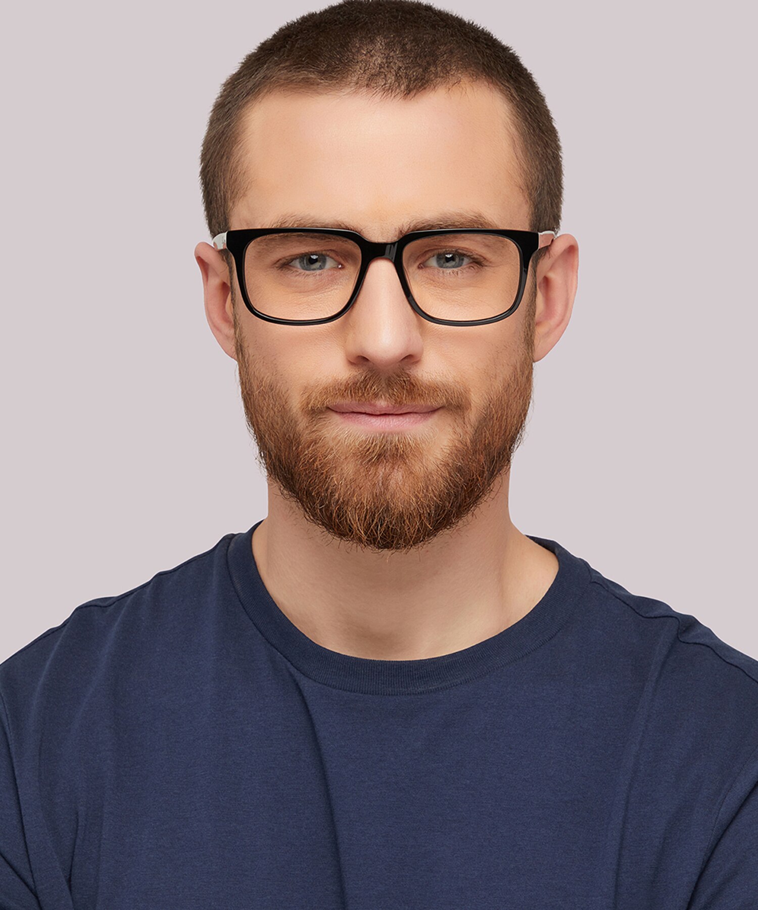 Strand Black MetalEyeglass Frames for Men for Glasses Direct