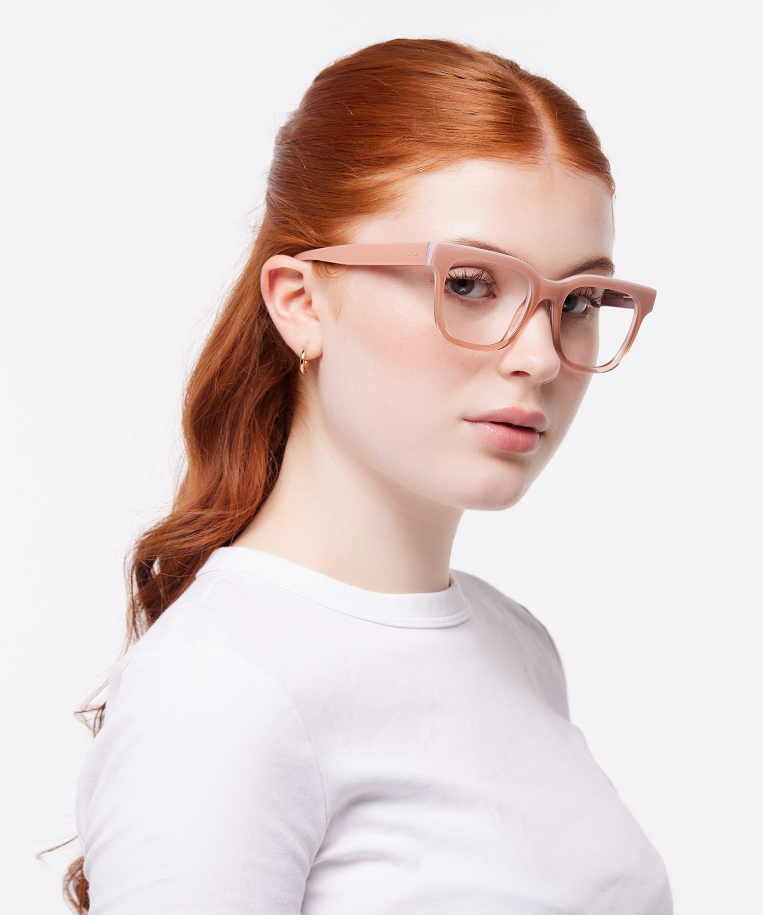 Kami Gradient Pink AcetateEyeglass Frames for Women for Glasses Direct