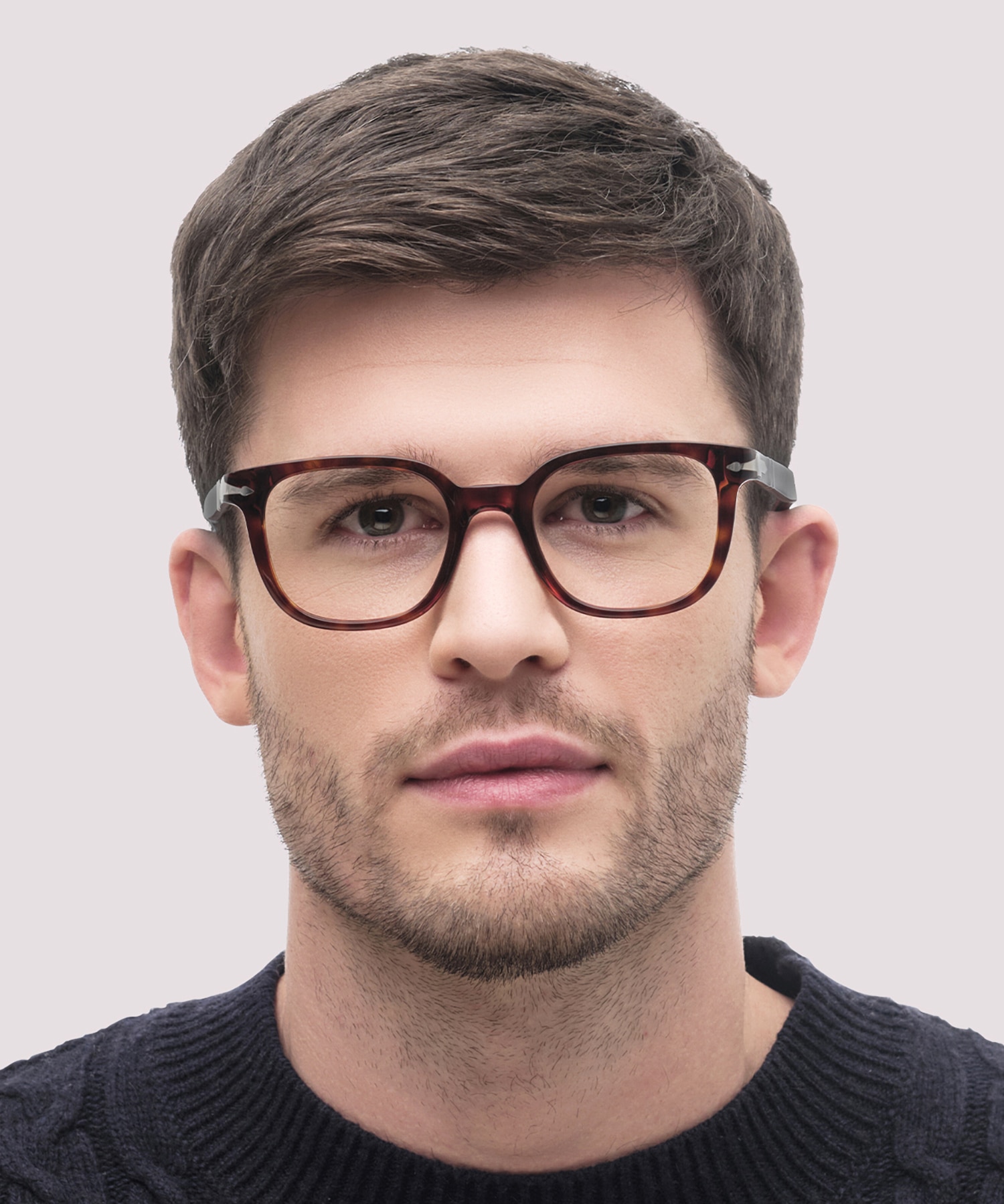 PO3263V Havana AcetateEyeglass Frames for Men for Glasses Direct