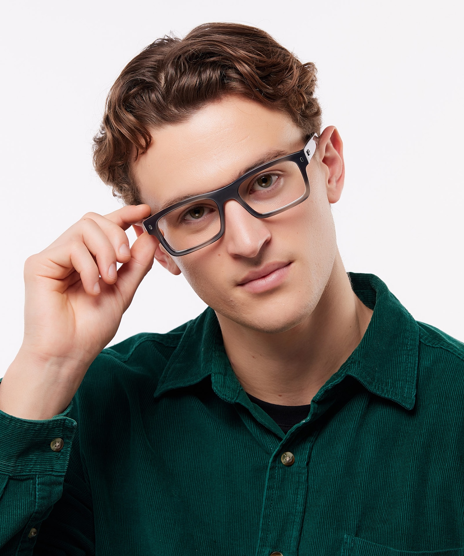 RB5435 Havana Grey AcetateEyeglass Frames for Men for Glasses Direct
