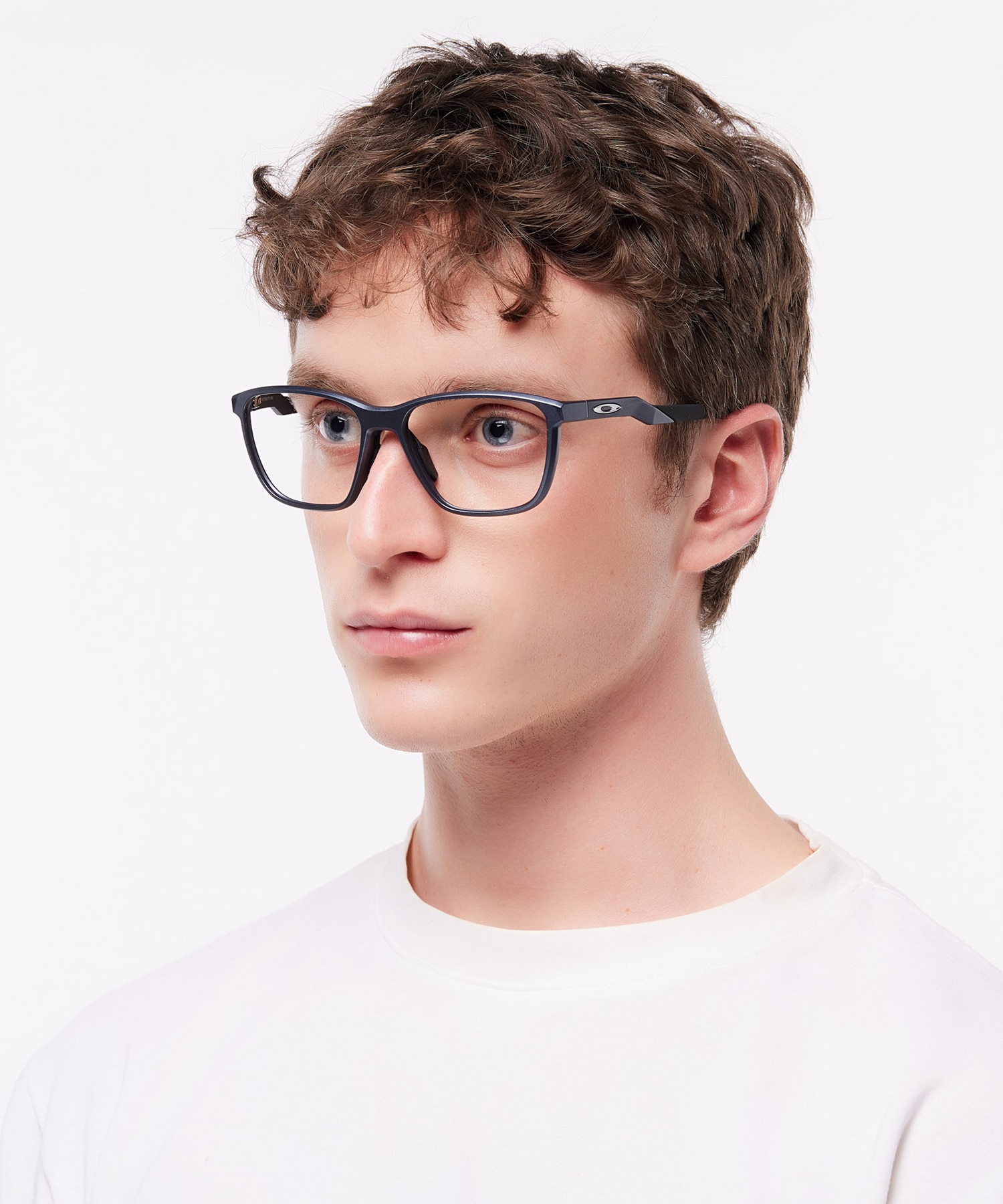 Futurity RS Matte Blue Steel PlasticSunglass Frames for Men for Glasses Direct
