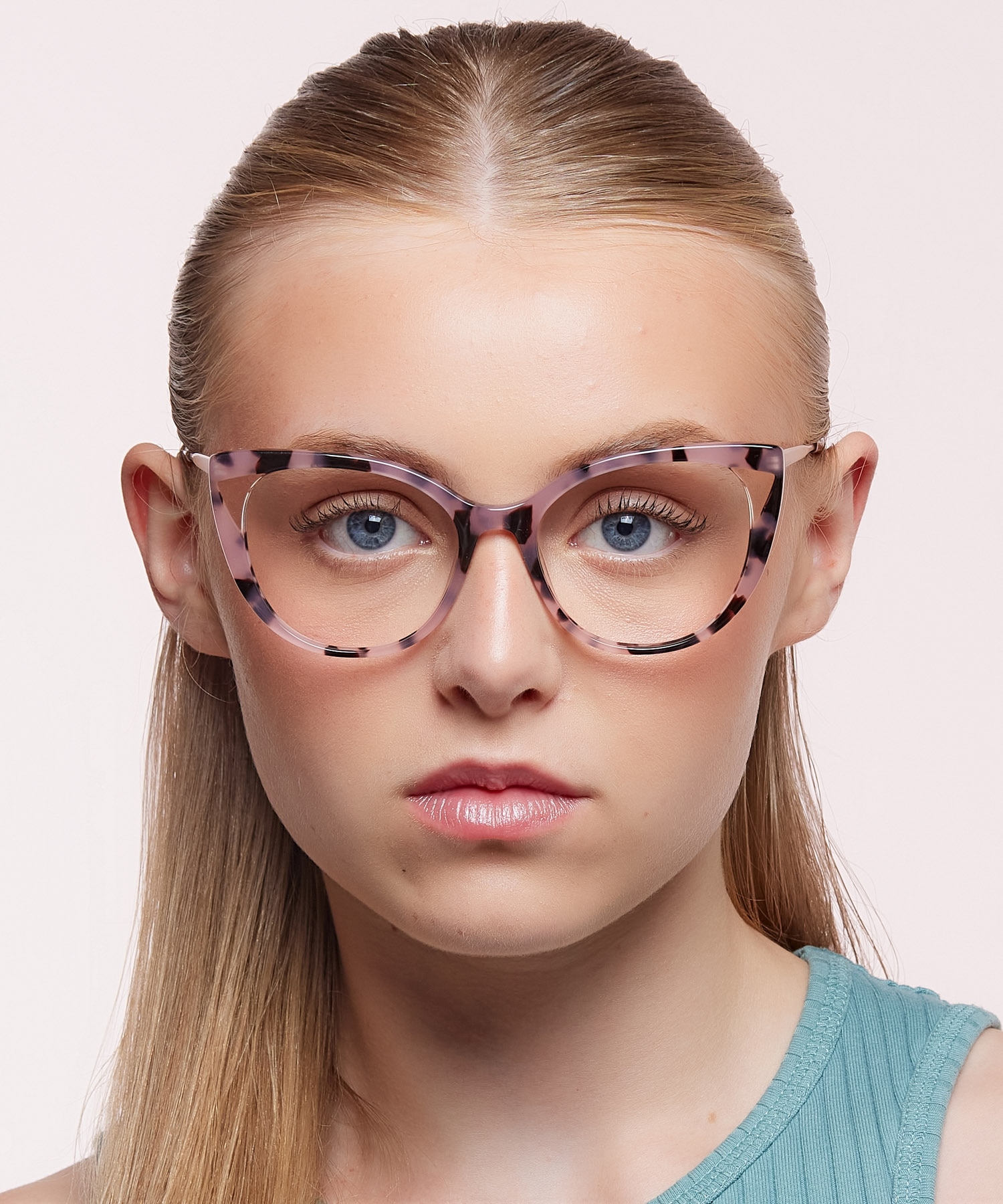 Costantino Pink Tortoise AcetateEyeglass Frames for Women for Glasses Direct