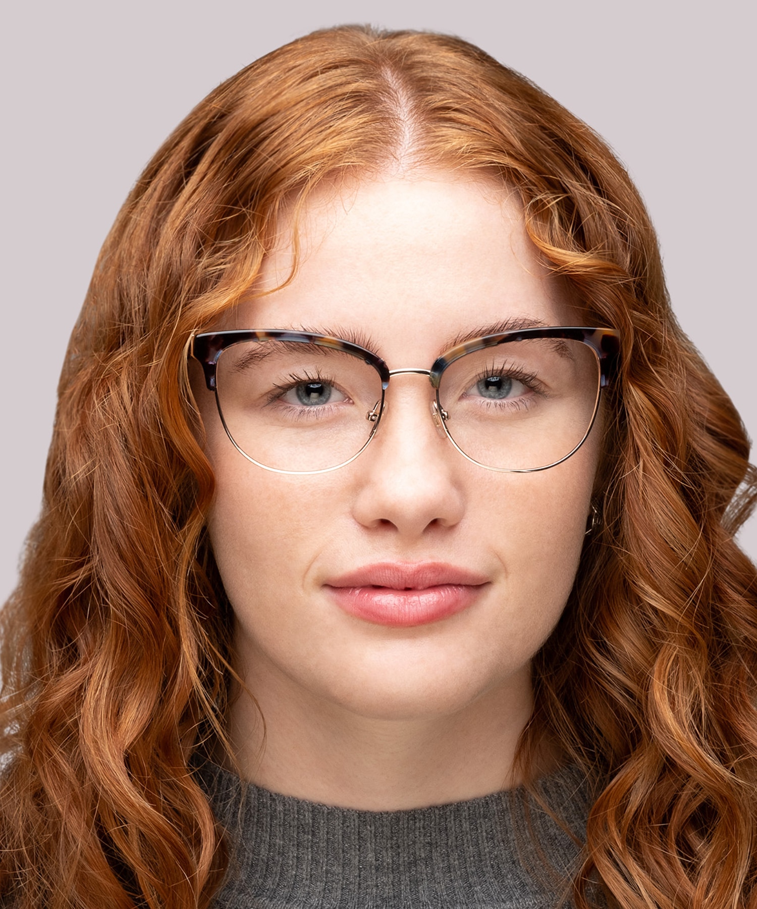 Paityn/G Light Tortoise MetalEyeglass Frames for Women for Glasses Direct