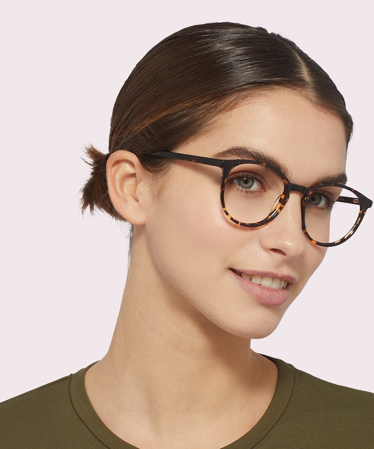 Petunia Havana AcetateEyeglass Frames for Women for Glasses Direct