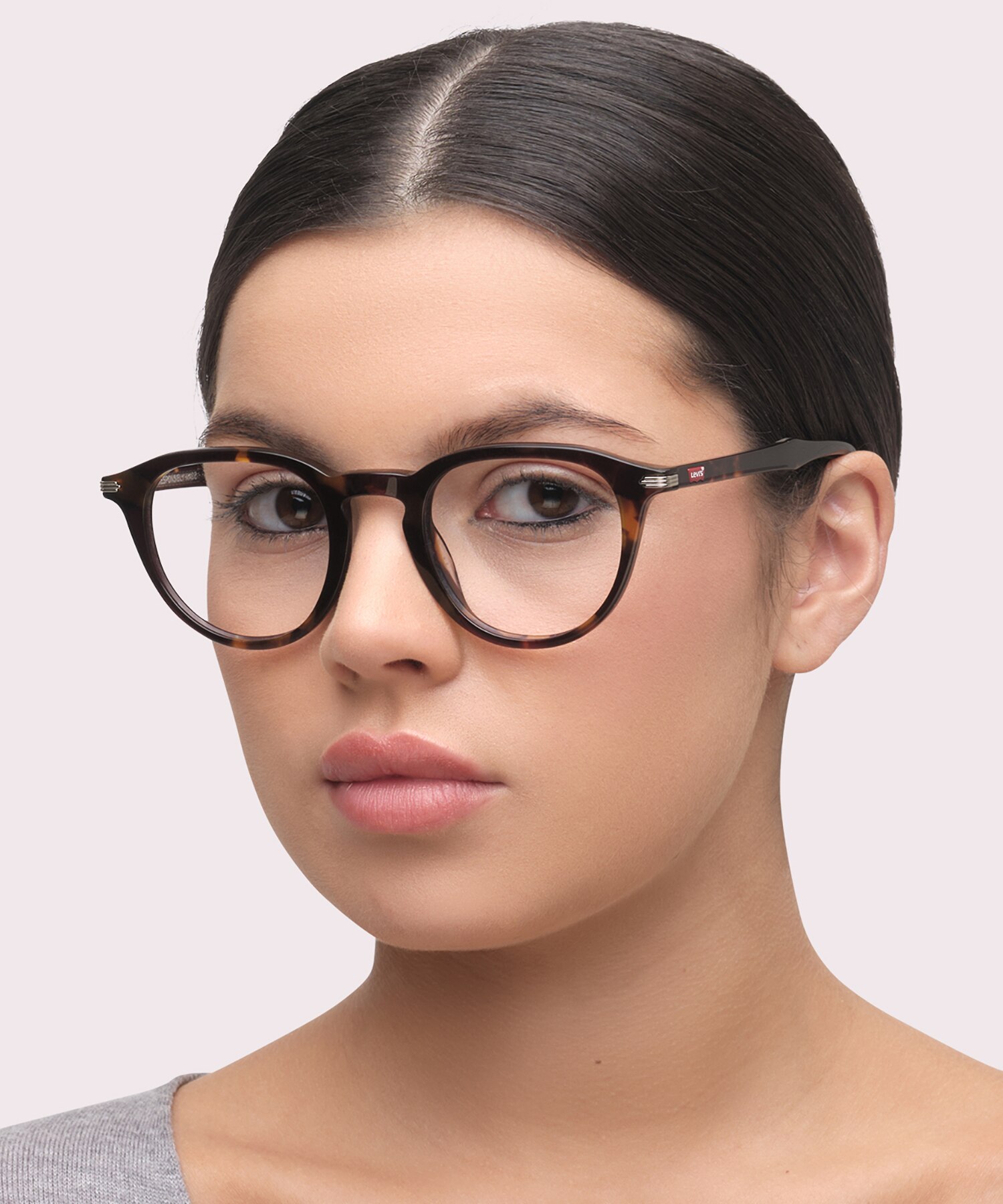 LV 5040 Tortoise PlasticEyeglass Frames for Women for Glasses Direct