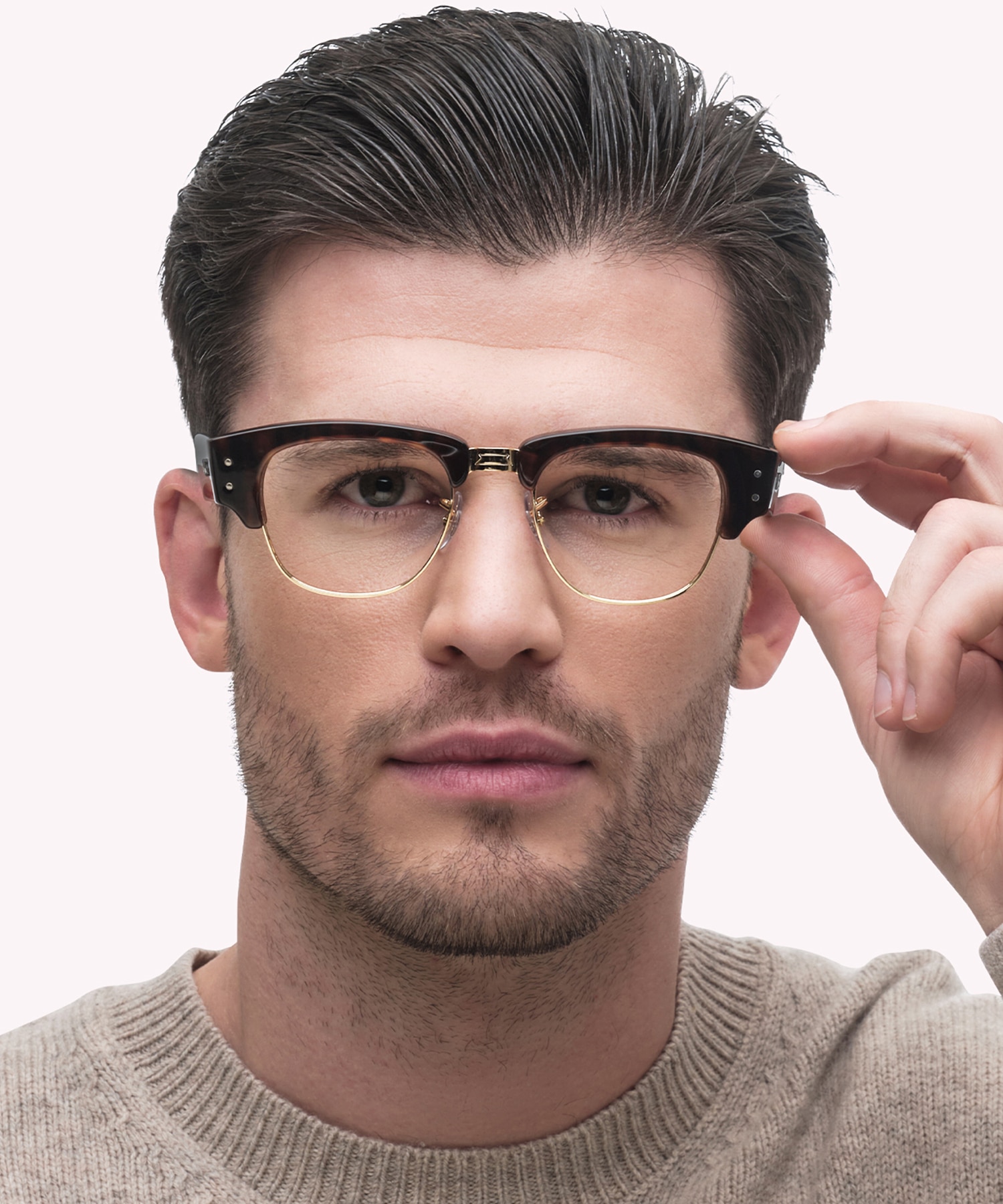 RB0316V Tortoise On Gold PlasticEyeglass Frames for Men for Glasses Direct