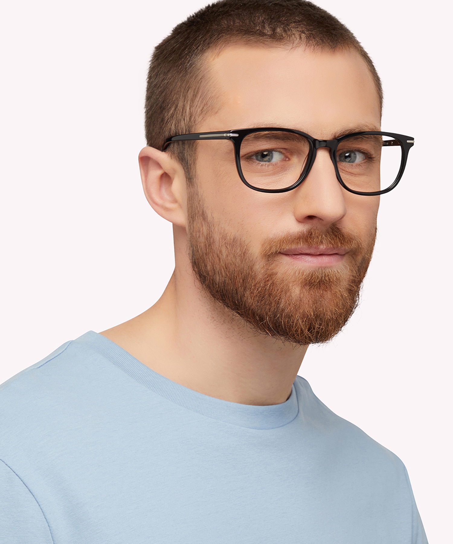 Eastcote Black AcetateEyeglass Frames for Men for Glasses Direct